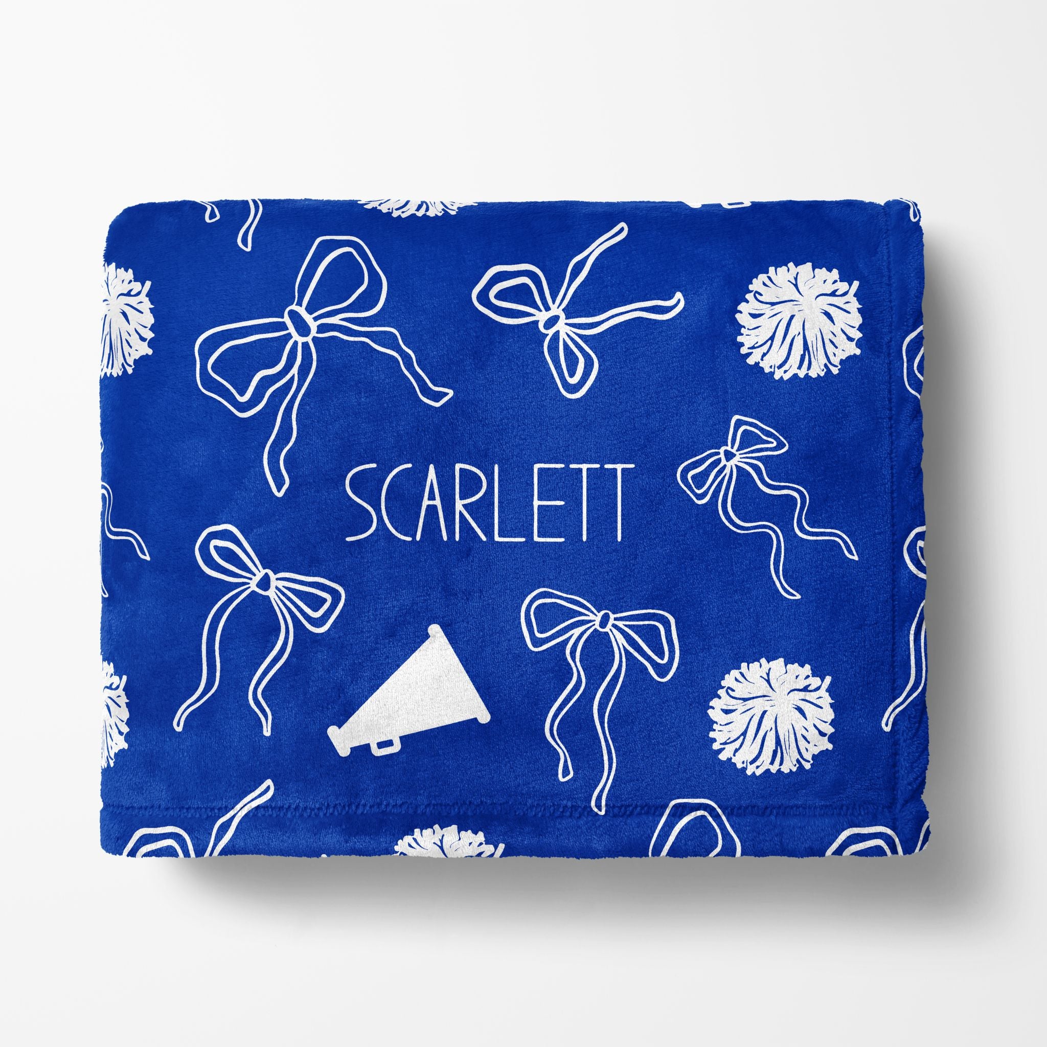 Cheer Bows Minky Blanket