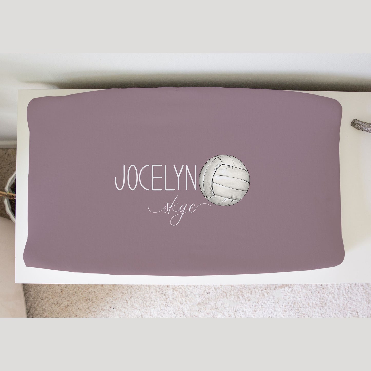 Volleyball Changing Pad Cover