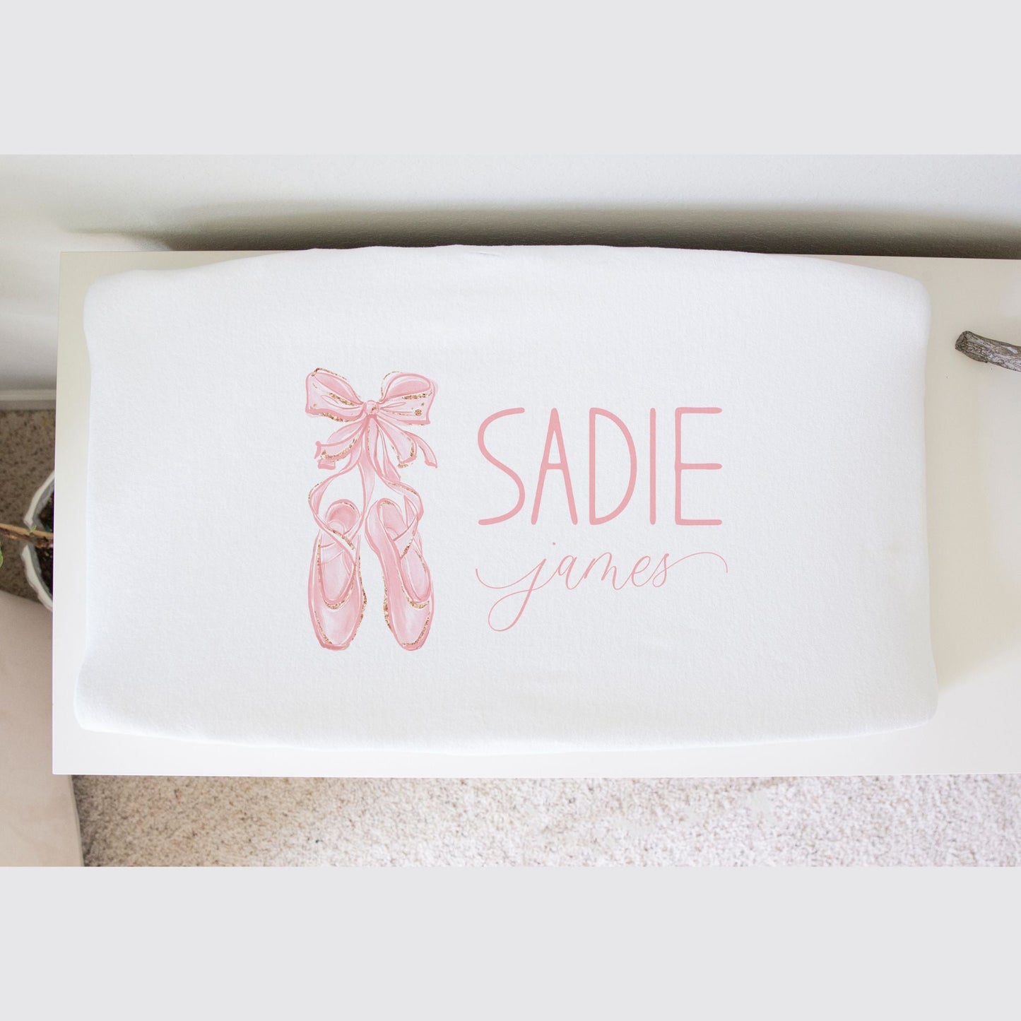 Ballet Changing Pad Cover - Twinklette™