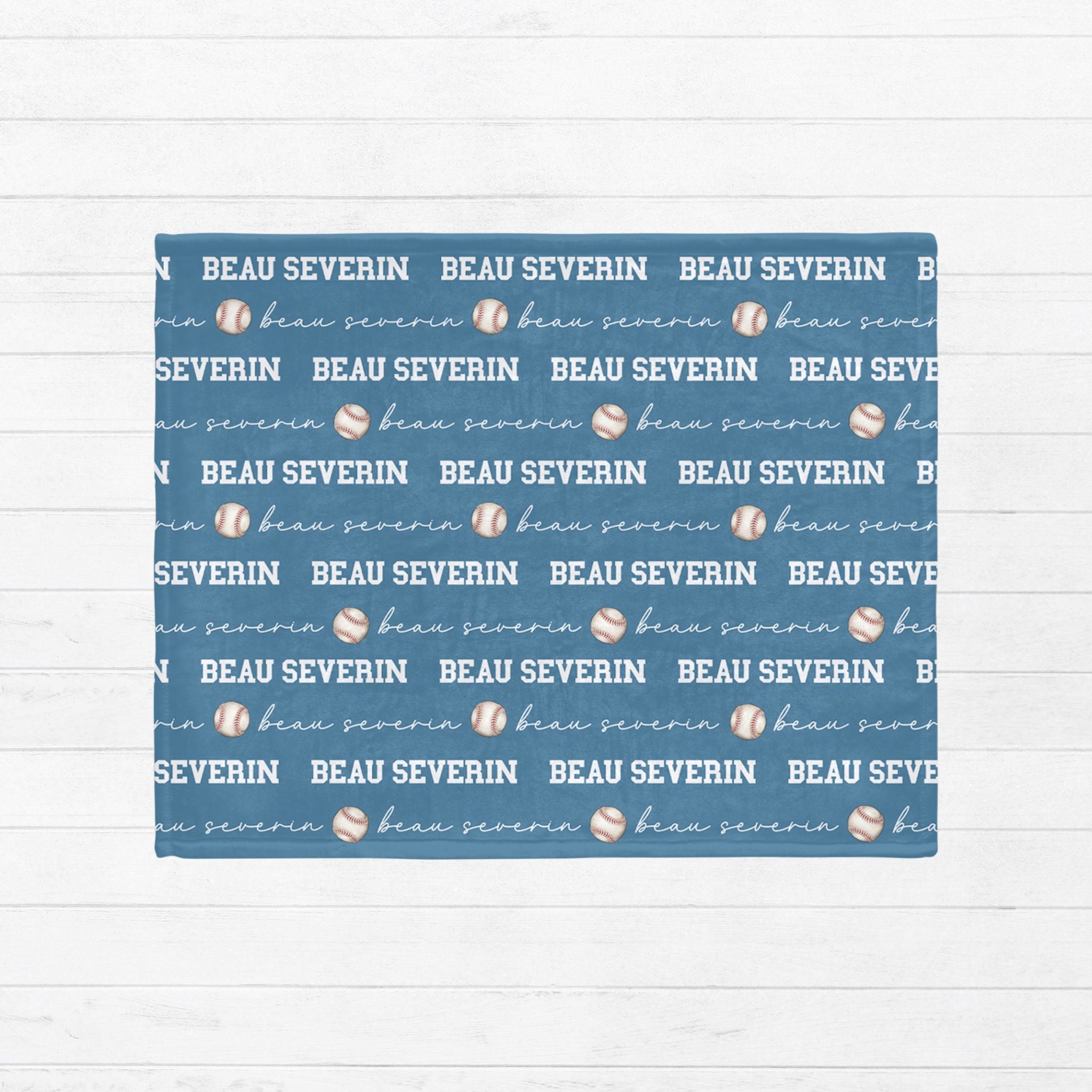 Baseball Baby Minky Blanket - Twinklette™