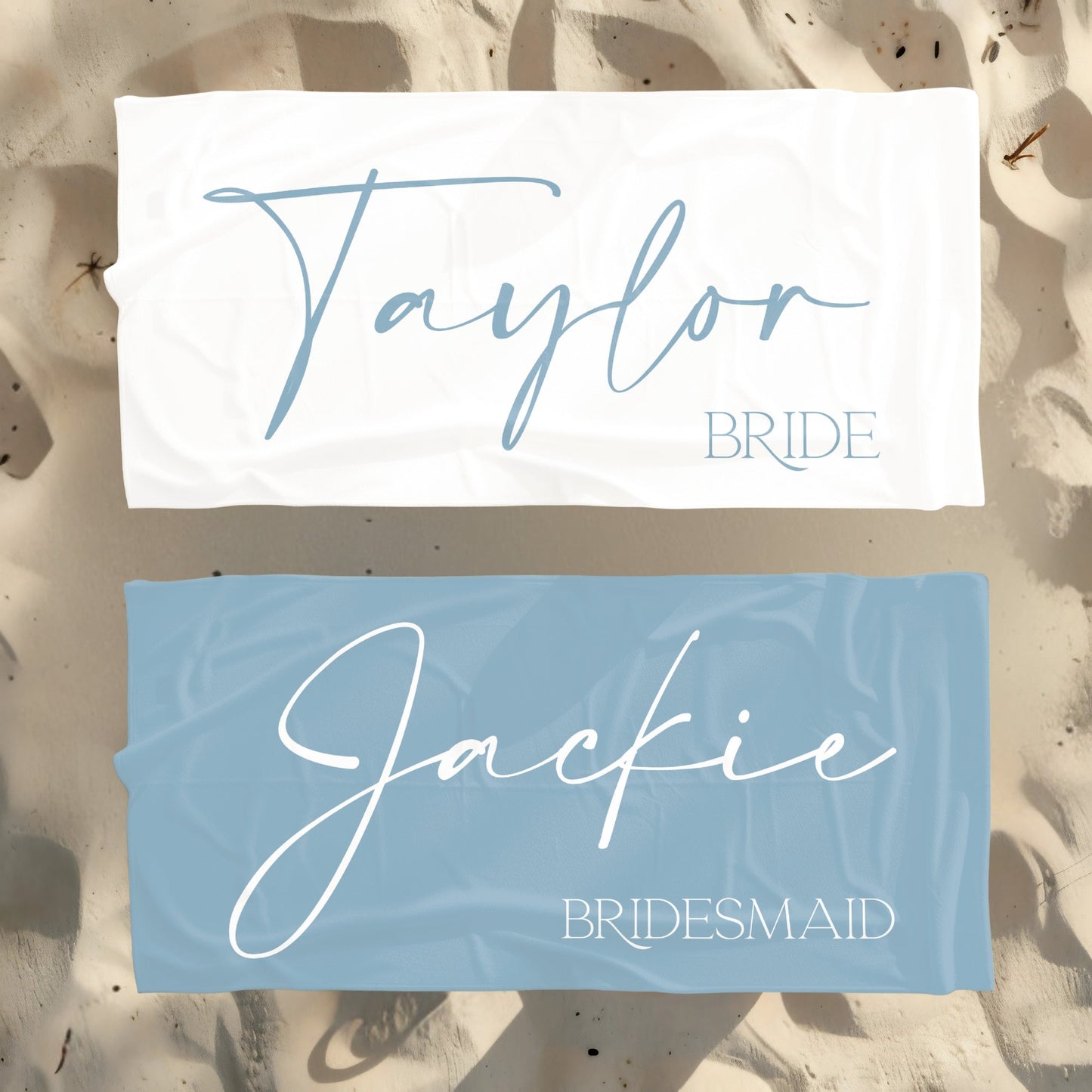 Bridal Party Beach Towels - Perfect Gift & Photo Prop! - Twinklette™
