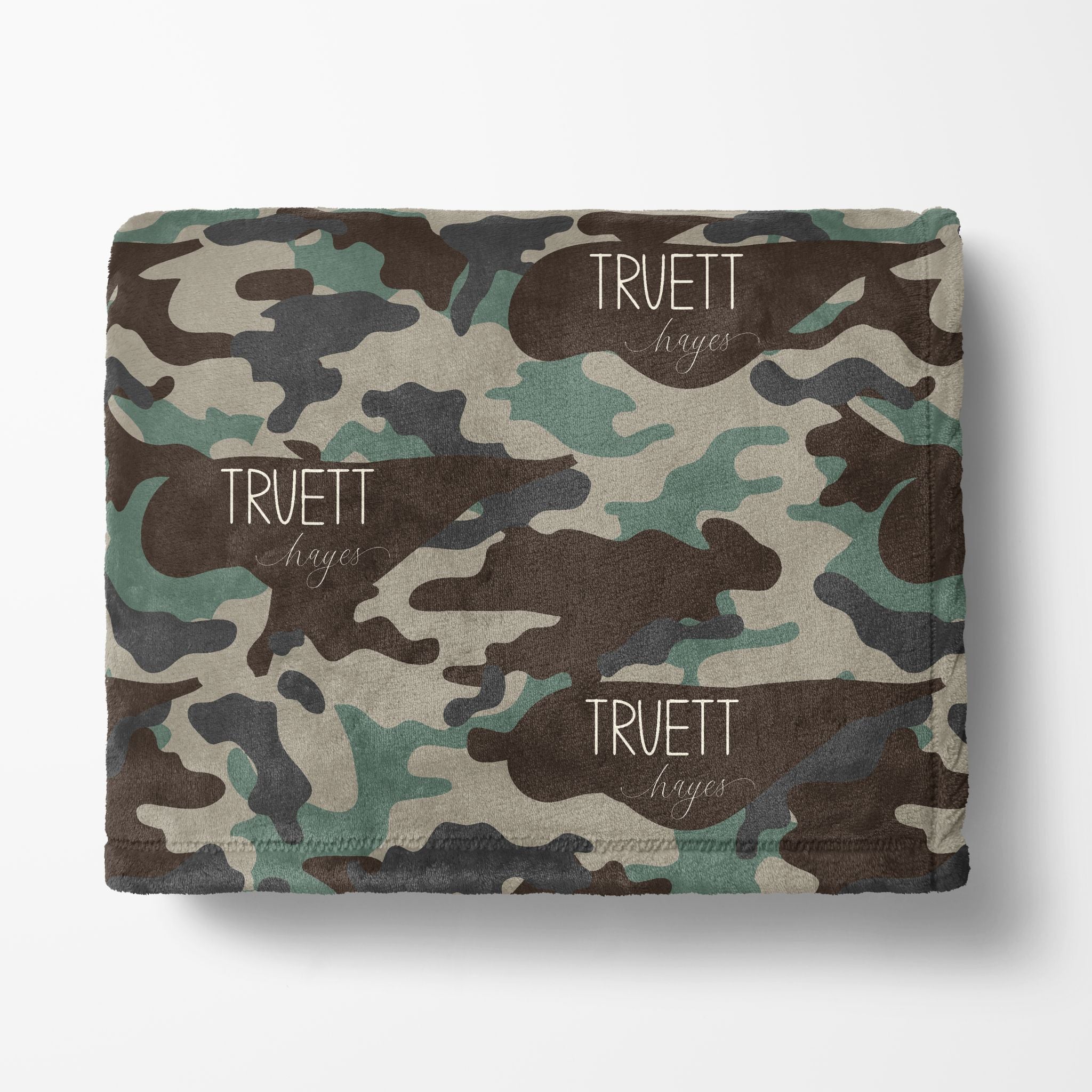 Camo Minky Blanket - Twinklette™