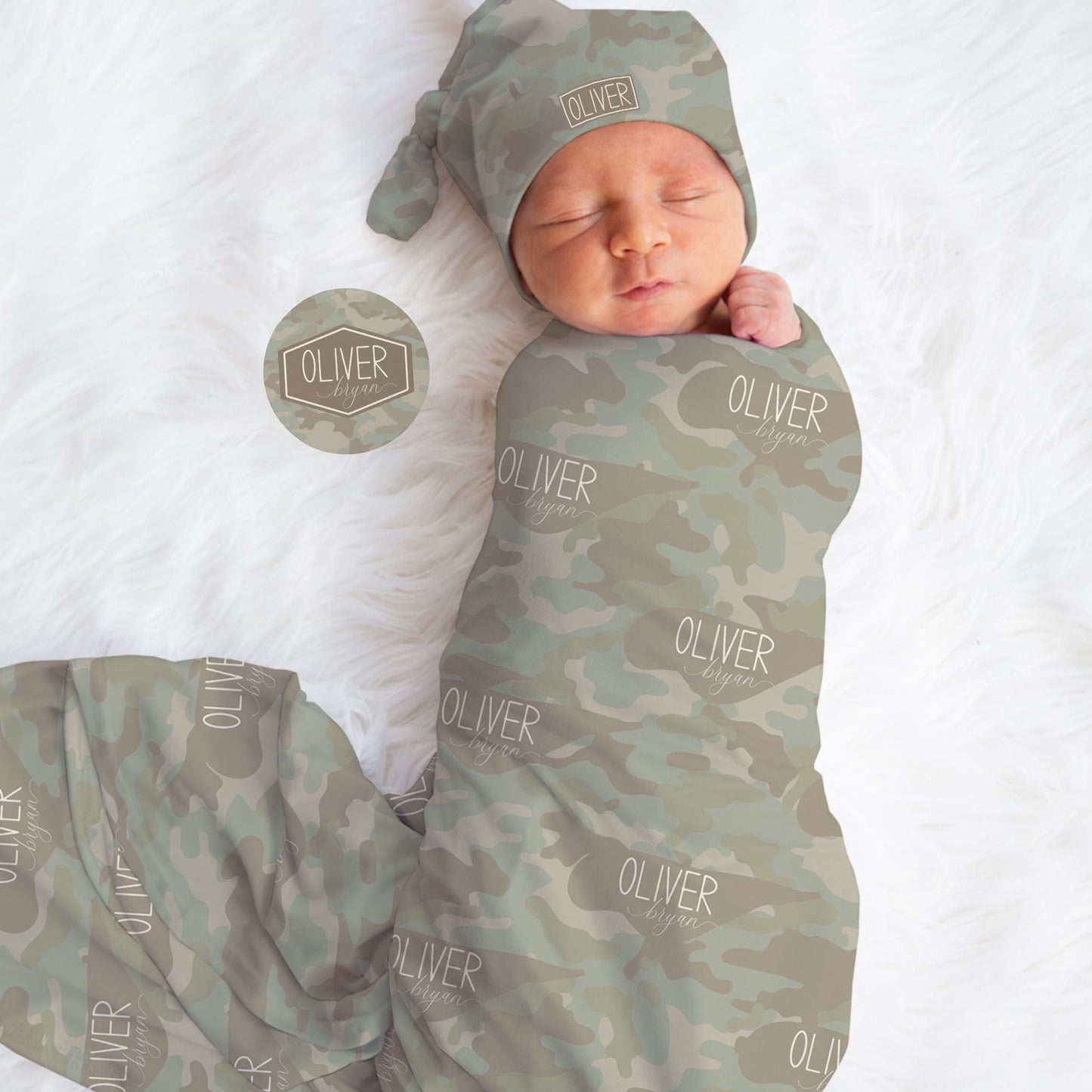 Camo Swaddle Set - Twinklette™