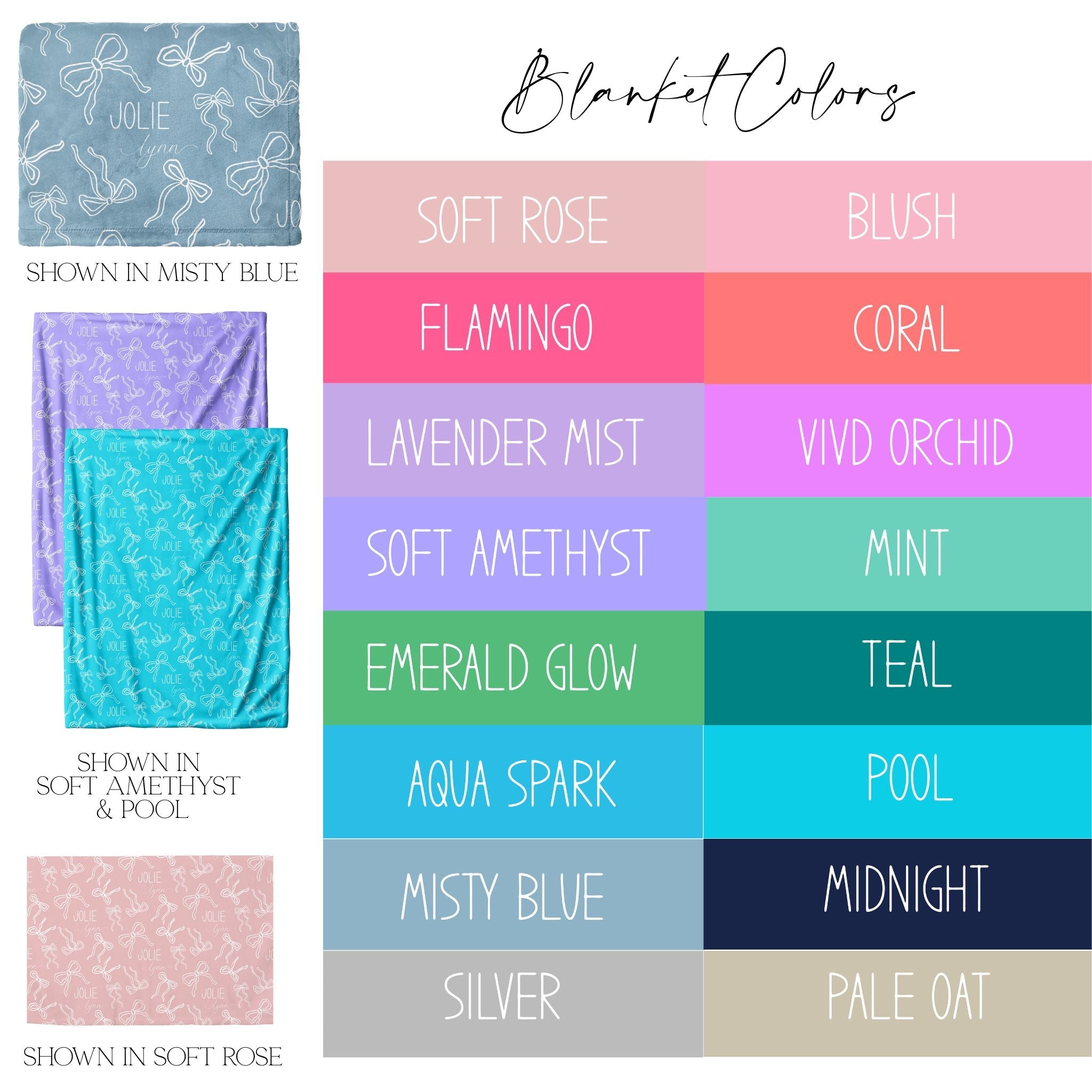 Coquette Bows Blanket - Twinklette™