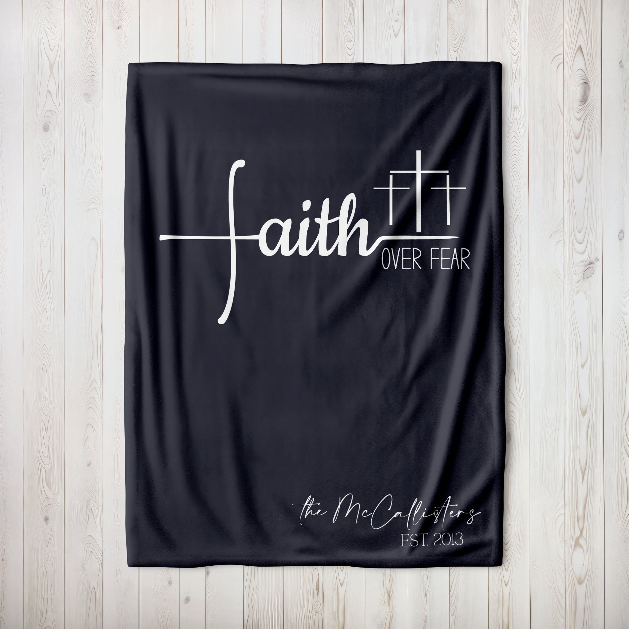Faith Over Fear Blanket - Twinklette™