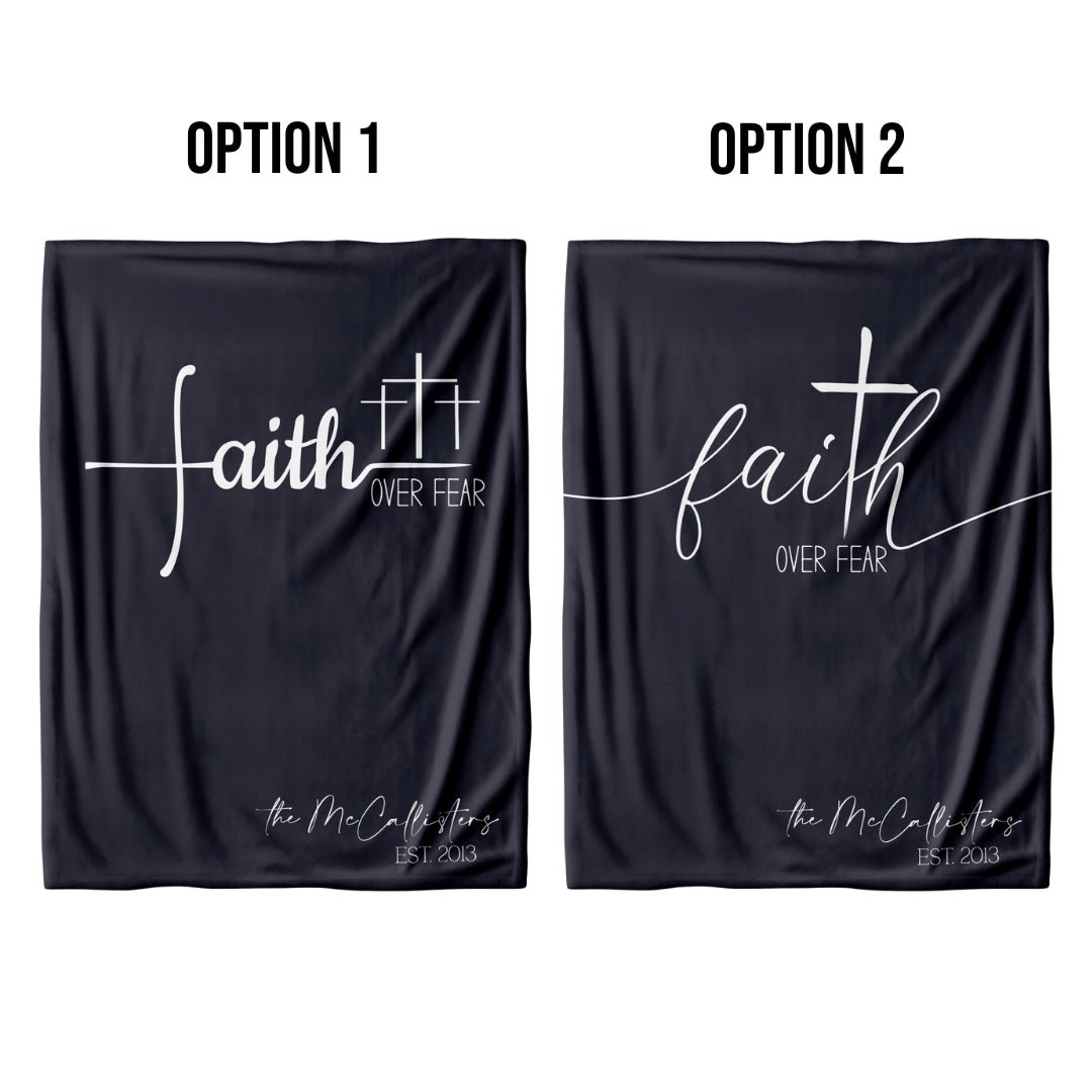 Faith Over Fear Blanket - Twinklette™