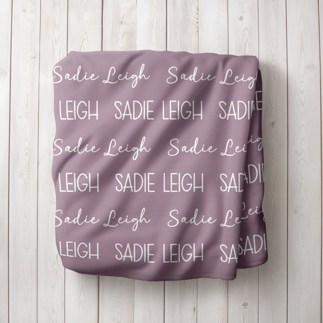 Farmhouse Inspired Name Blanket - Twinklette™