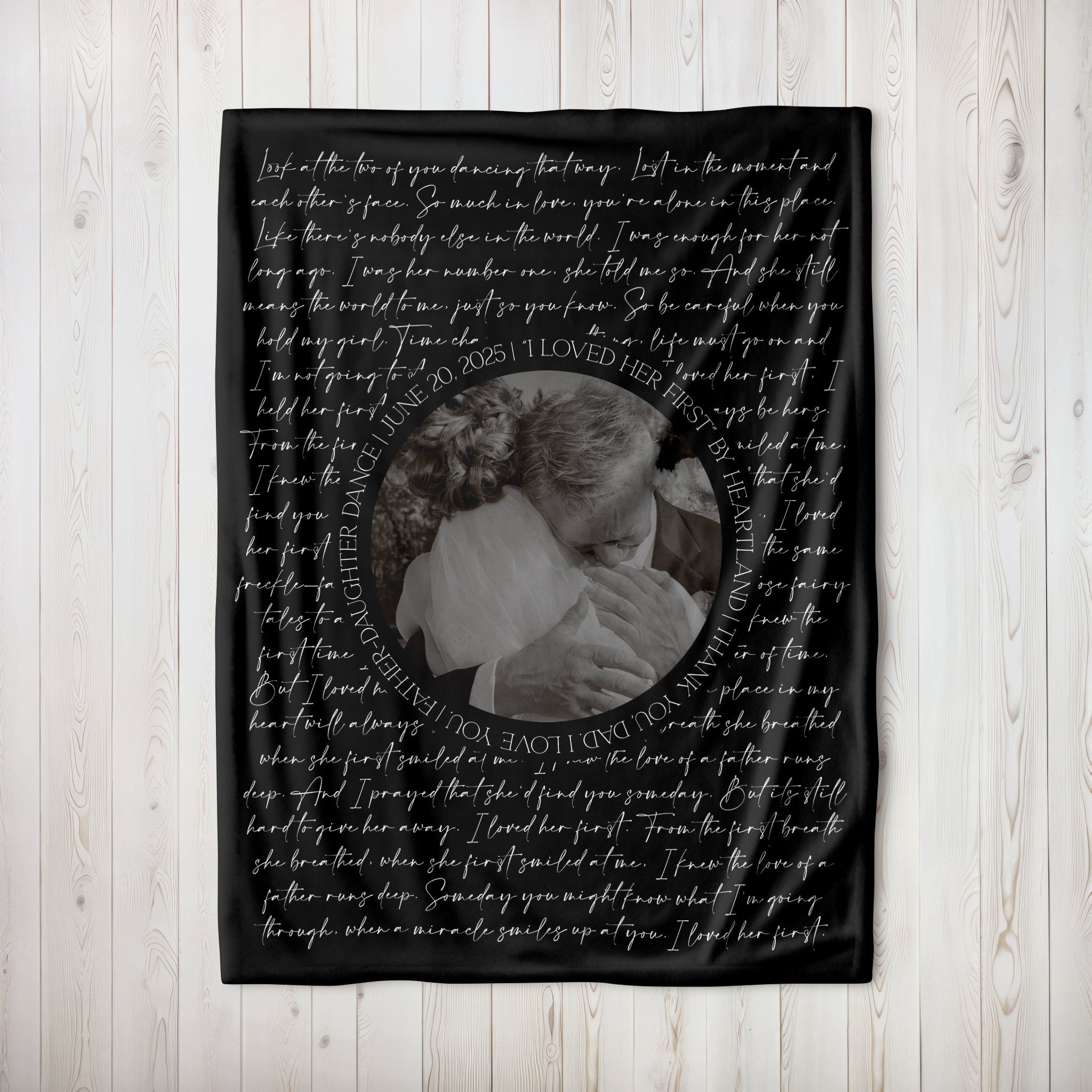 Father Daughter Dance Blanket - Twinklette™