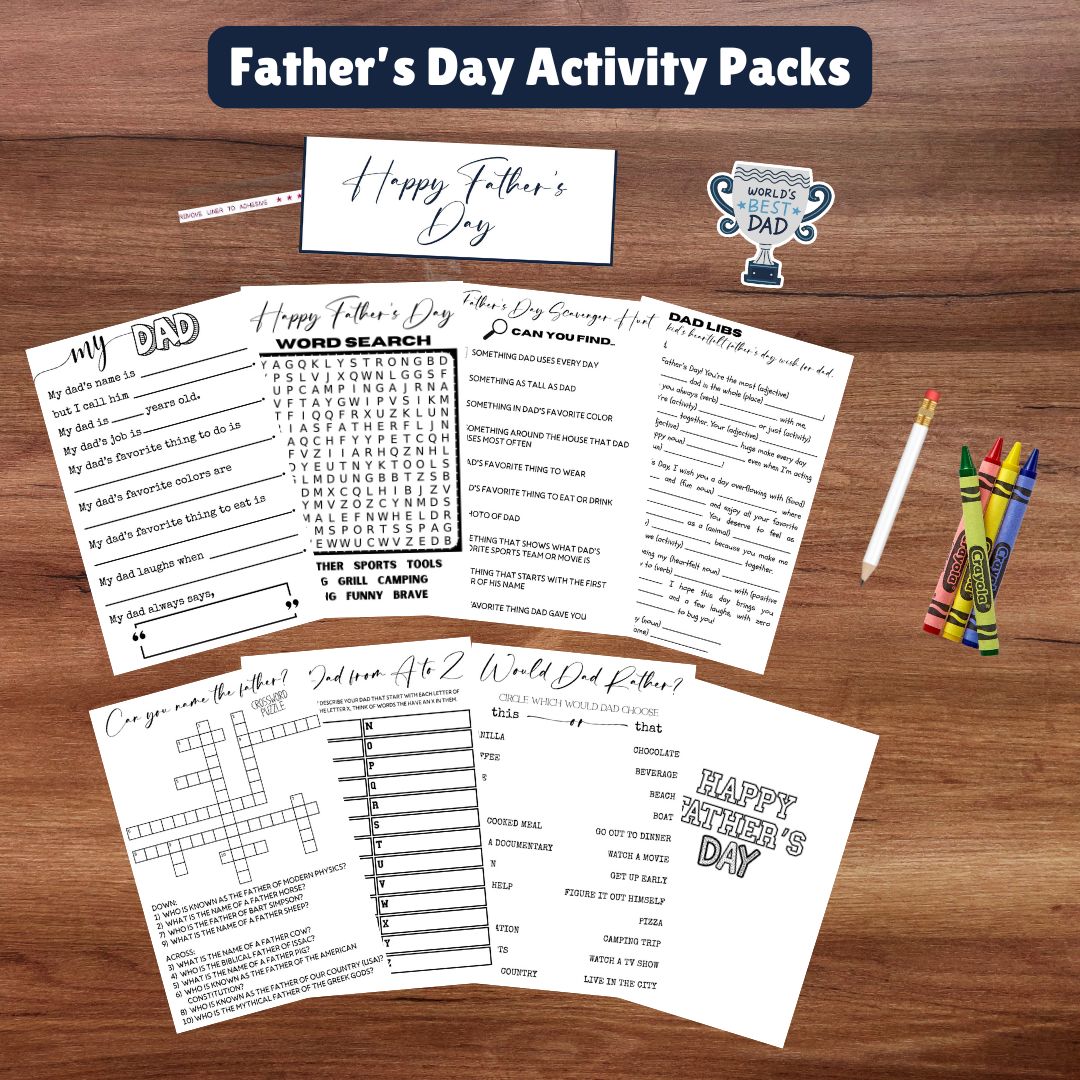 Father's Day Activity Pack - Twinklette™