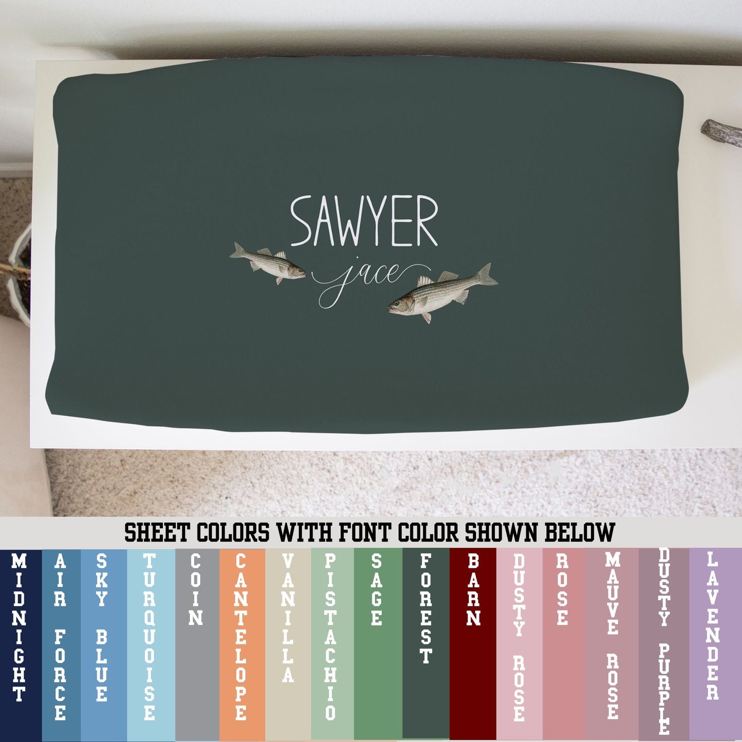 Fish Changing Pad Cover - Twinklette™
