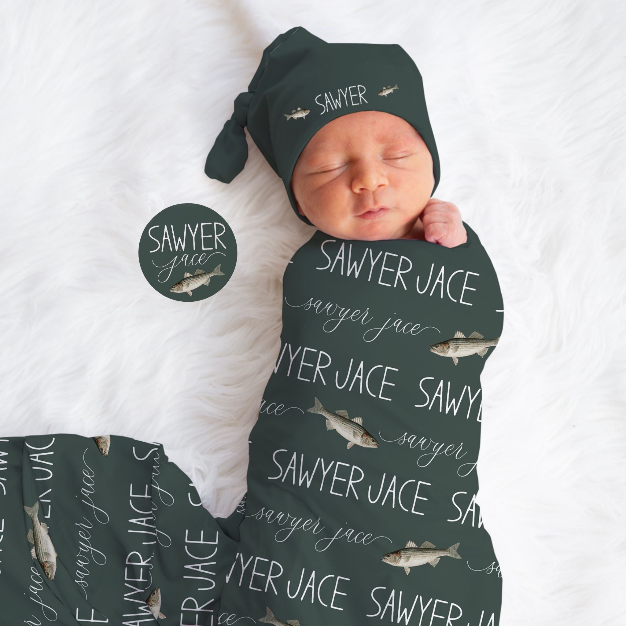 Fish Swaddle Set - Twinklette™