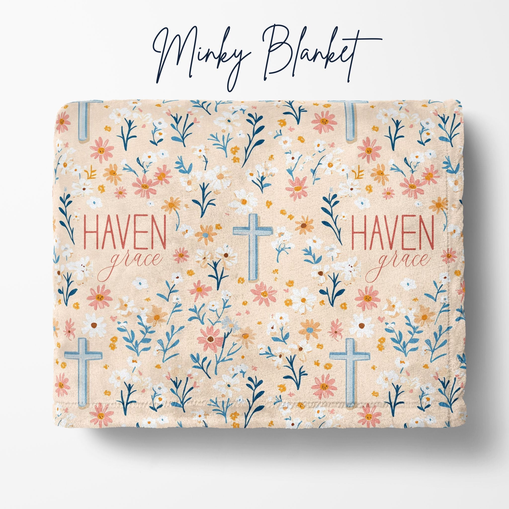 Floral Faith Pink Swaddle Set - Twinklette™