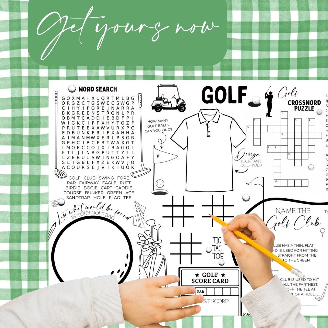 Golf Placemat - Twinklette™