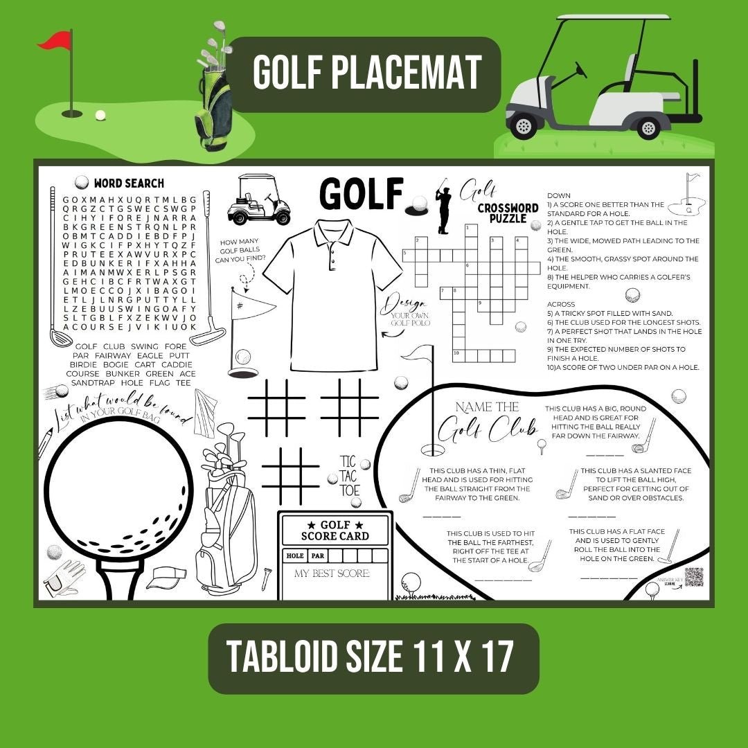Golf Placemat - Twinklette™
