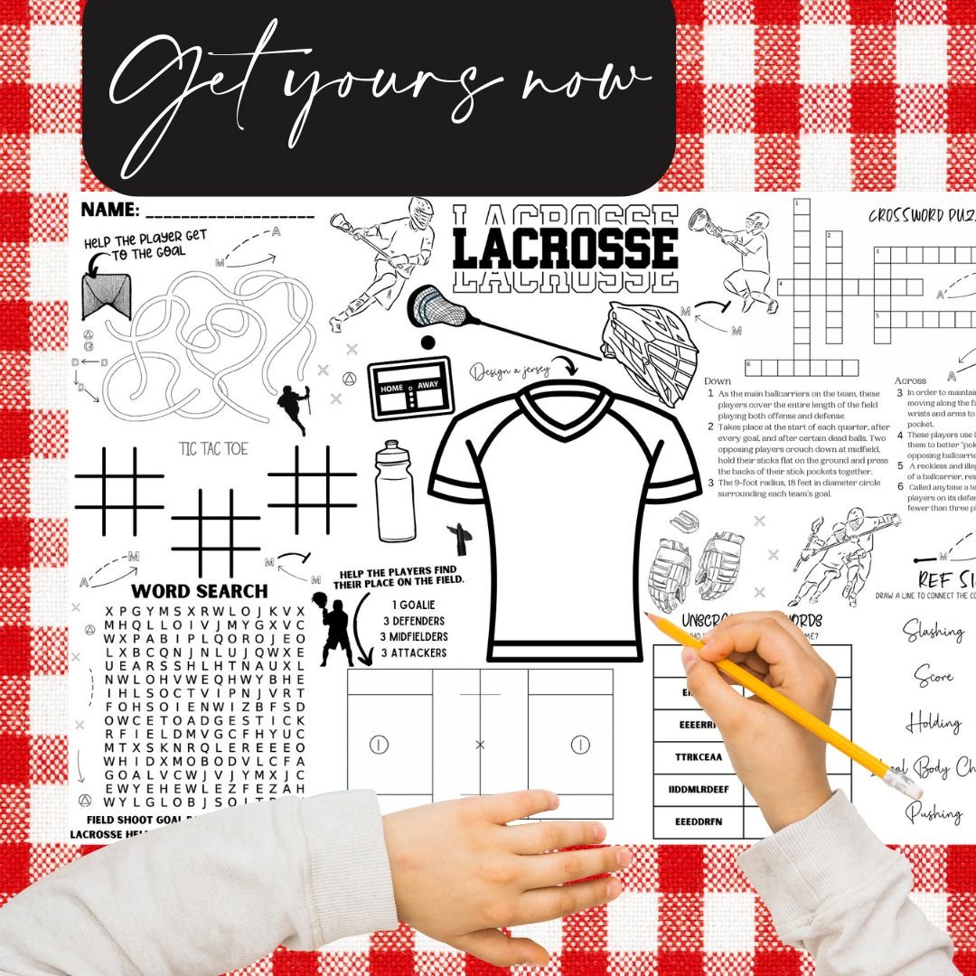 Lacrosse Placemat - Twinklette™