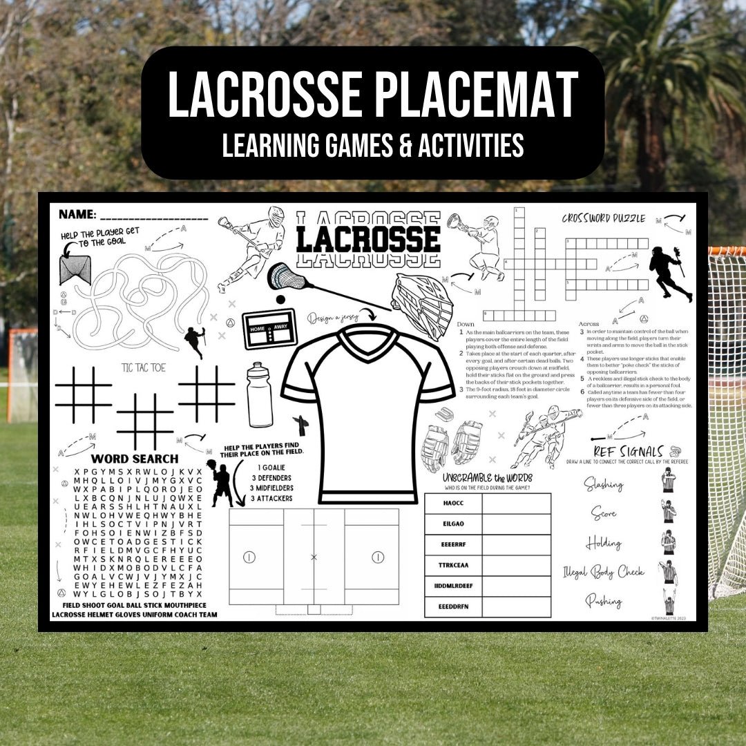 Lacrosse Placemat - Twinklette™