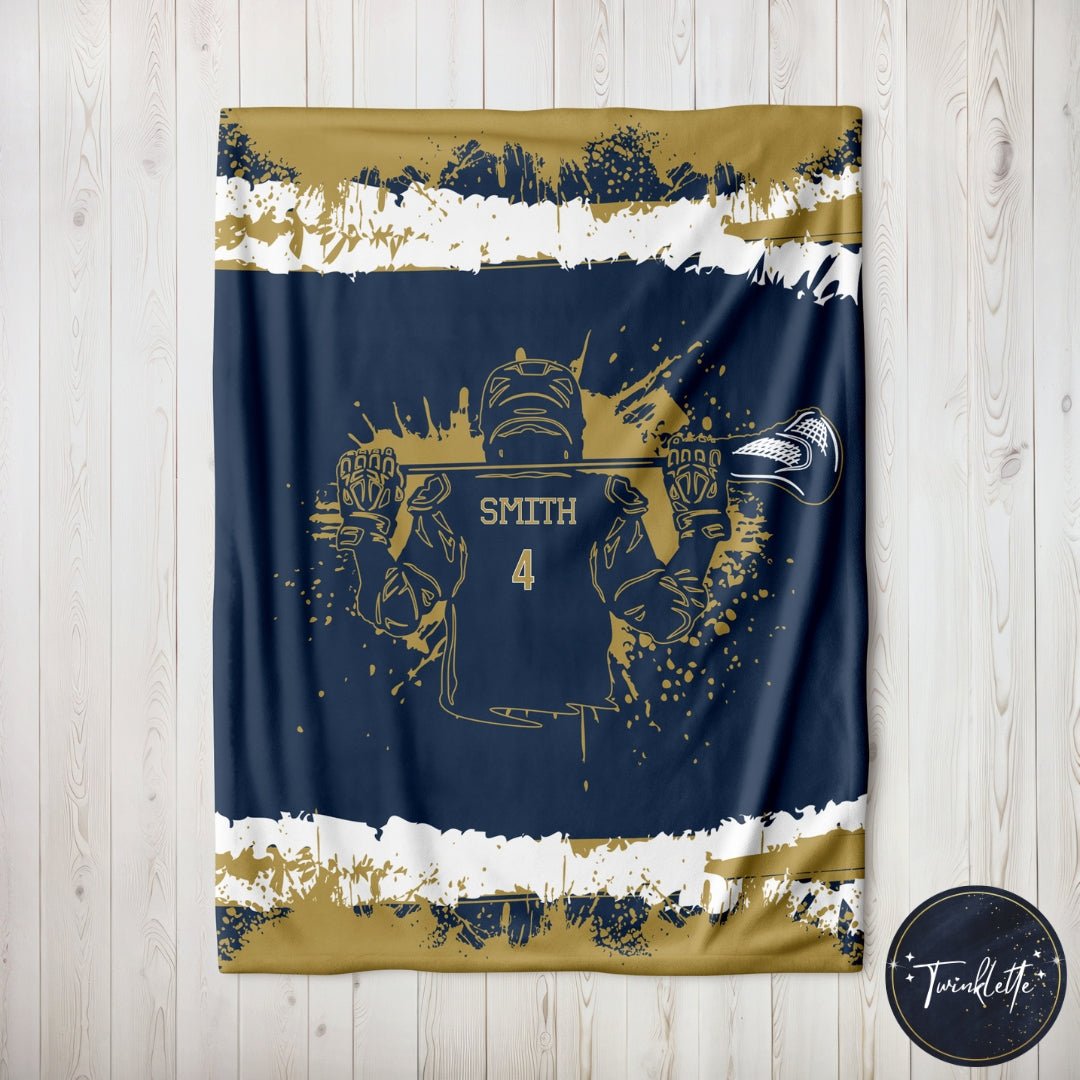 Lacrosse Player Blanket - Twinklette™