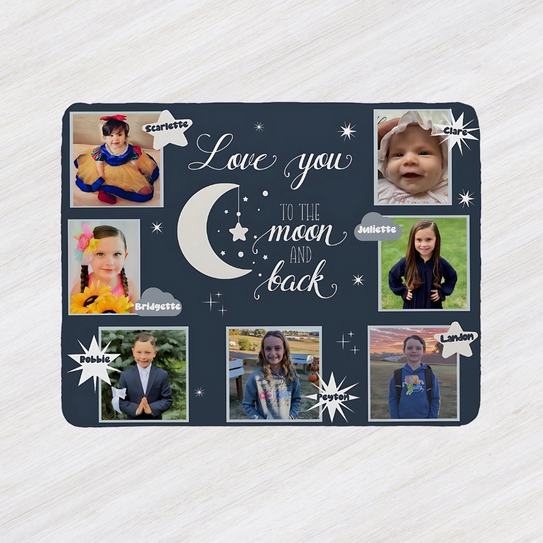 Love You to the Moon and Back Blanket - Twinklette™