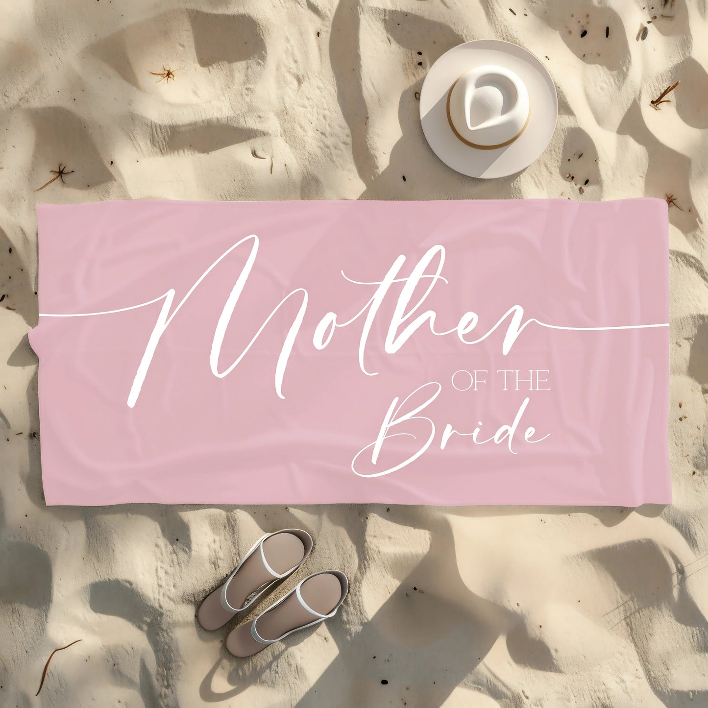 Mother of the Bride Groom Beach Towel - Twinklette™