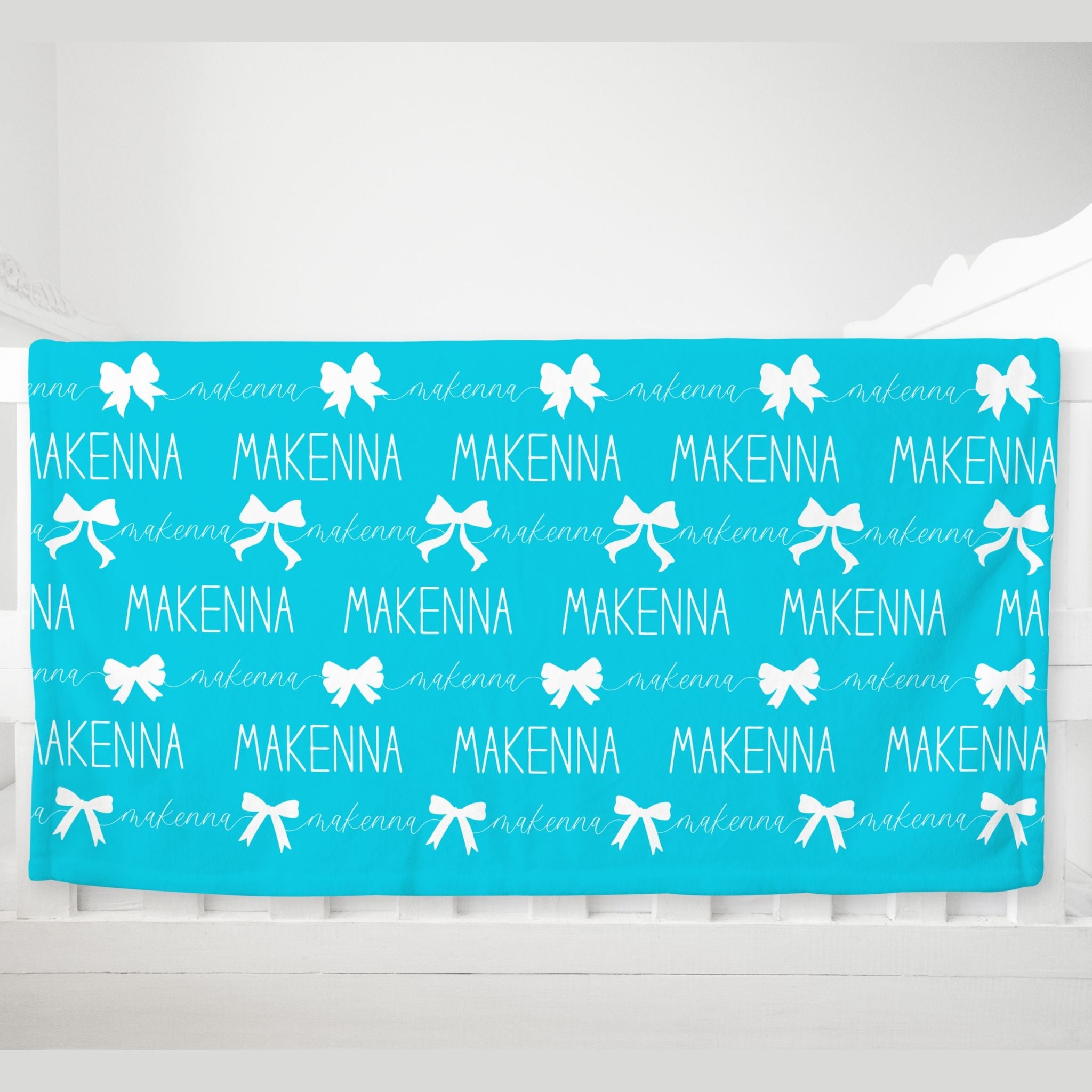 Name Bow Blanket - Twinklette™