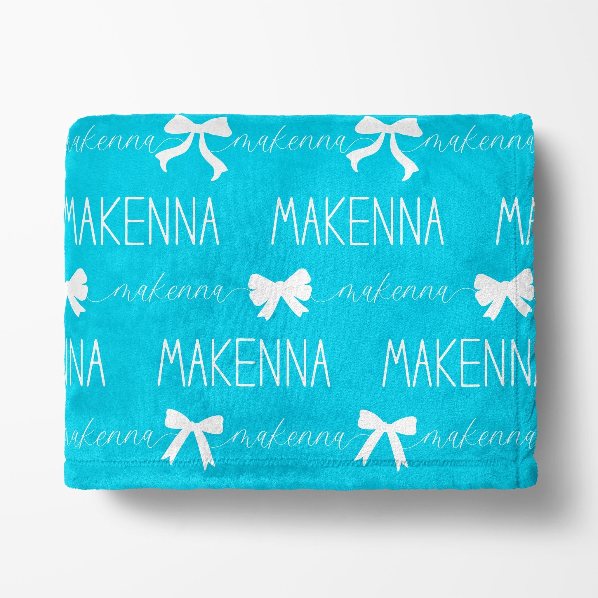 Name Bow Blanket - Twinklette™