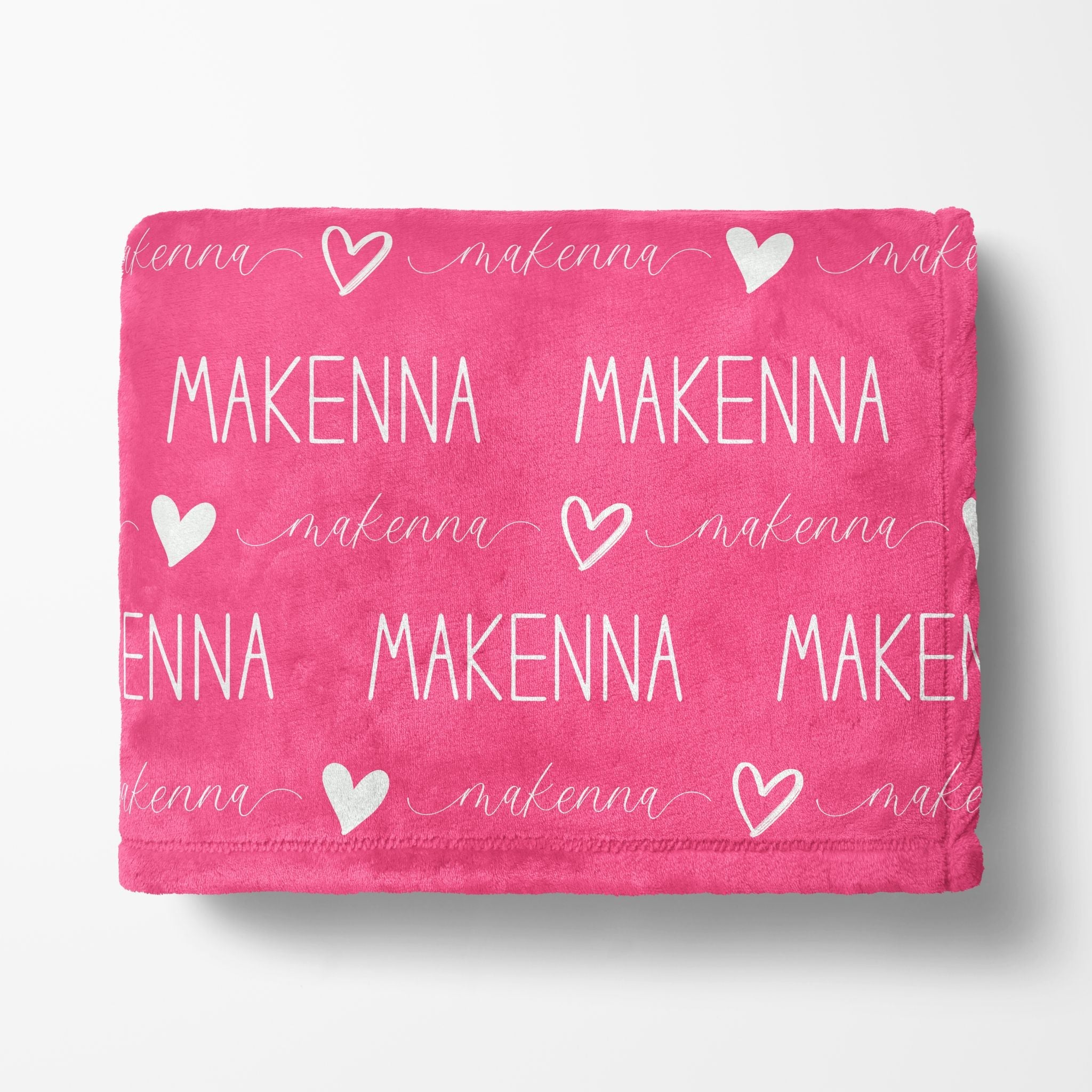 Name Heart Blanket - Twinklette™
