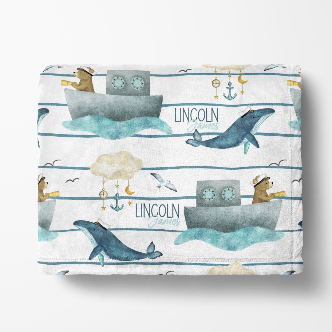 Nautical Baby Blanket - Twinklette™