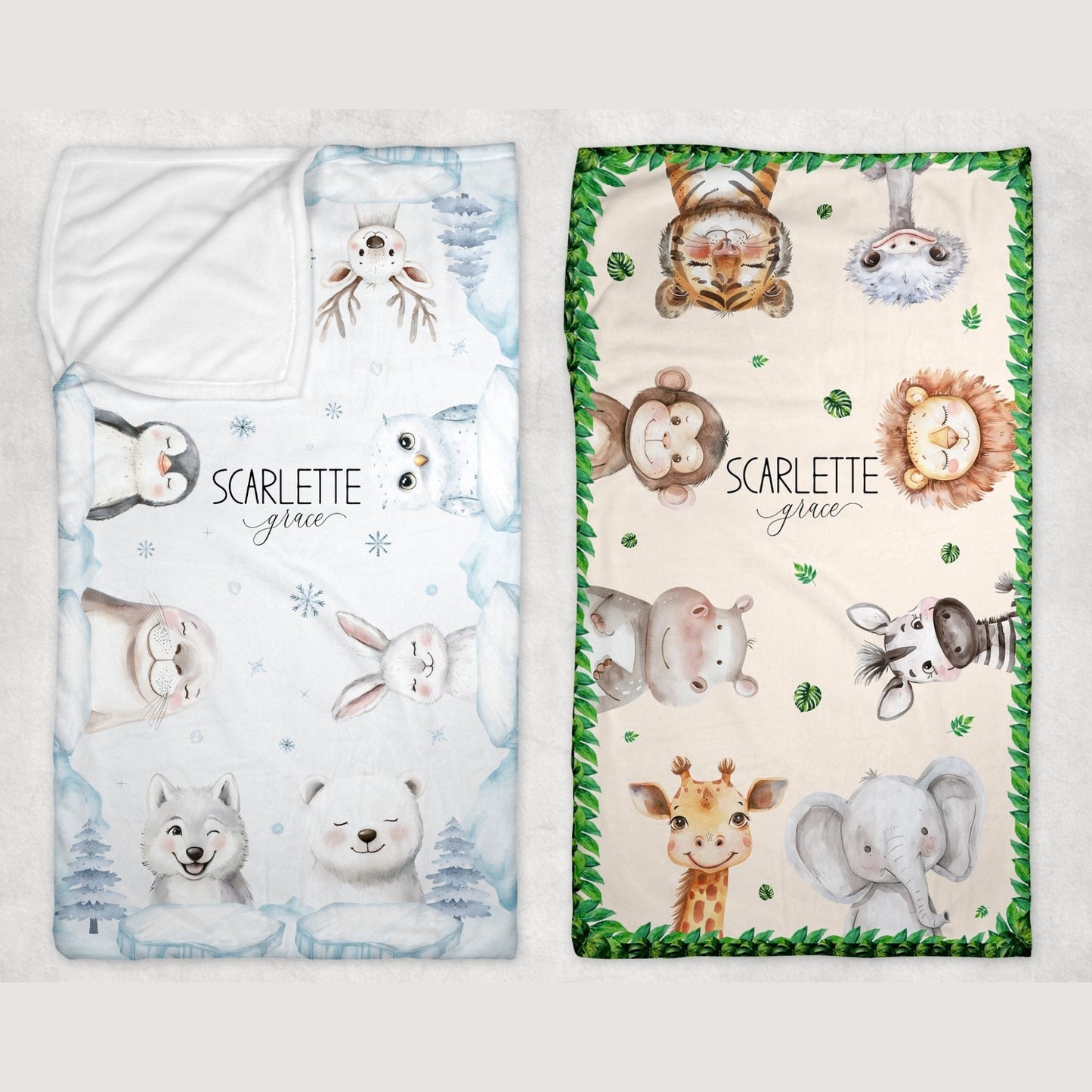 Peekaboo Animals Sleeping Bag - Twinklette™