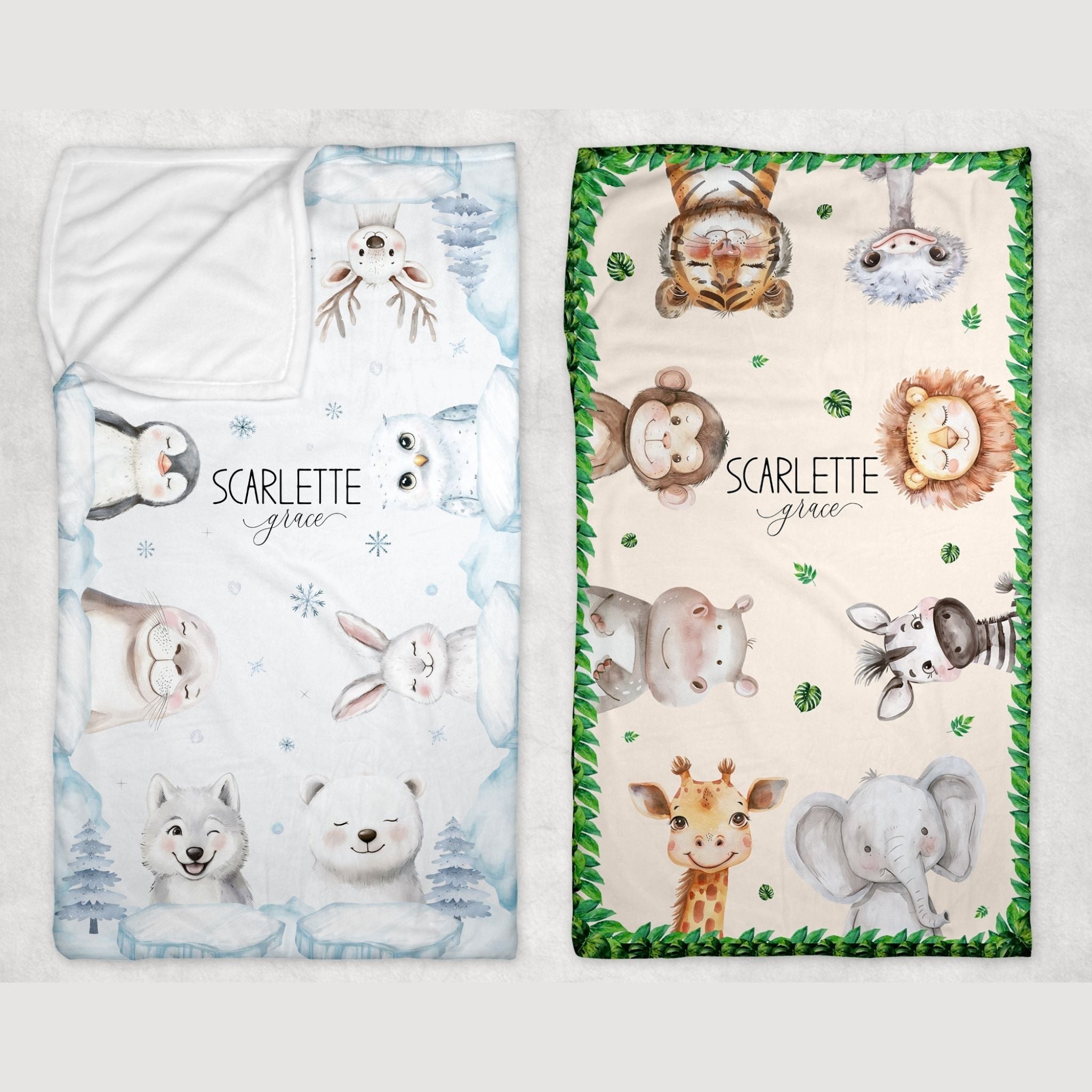 Peekaboo Animals Sleeping Bag - Twinklette™