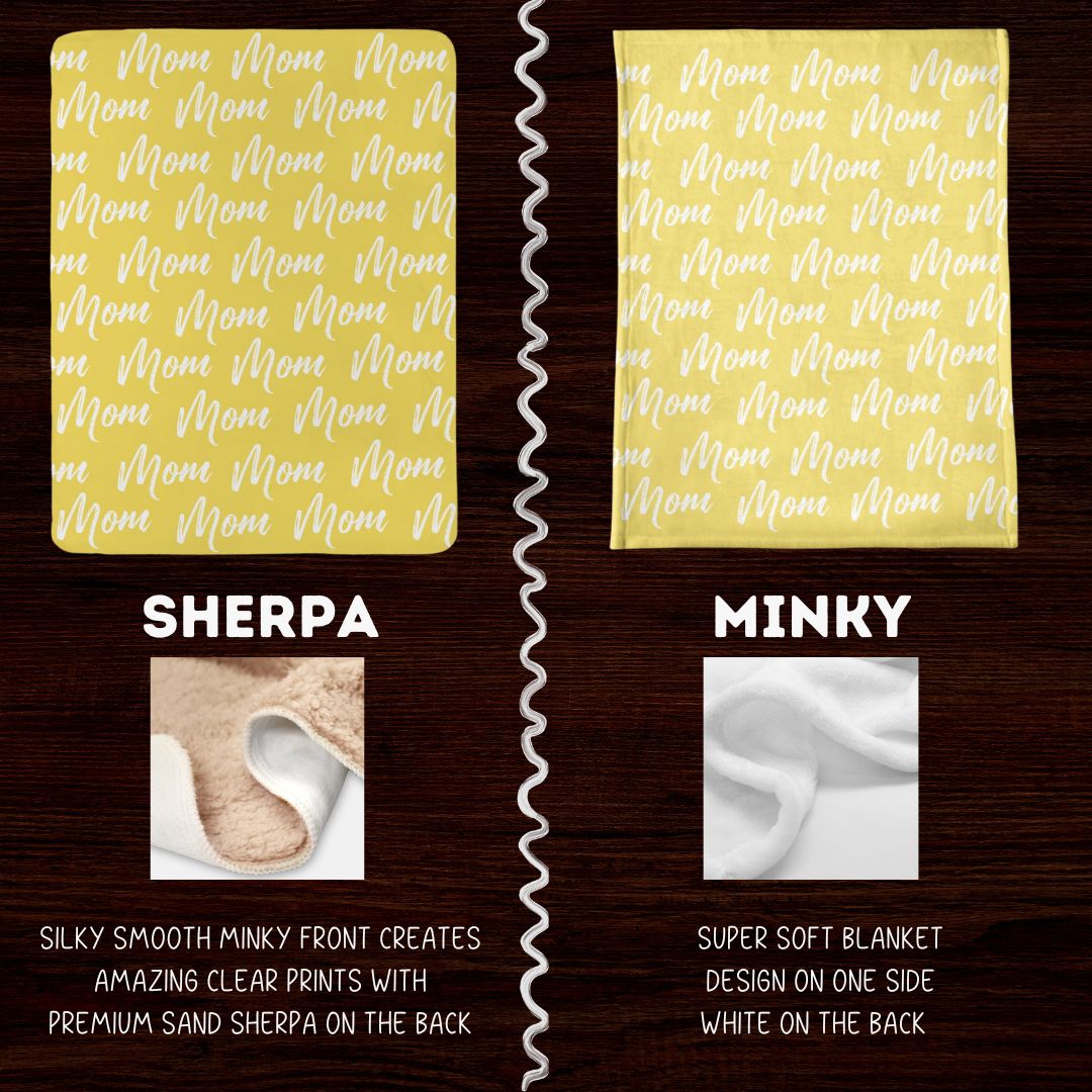 Personalized Blanket for Mom - Customizable & Heartfelt Gift Idea - Twinklette
