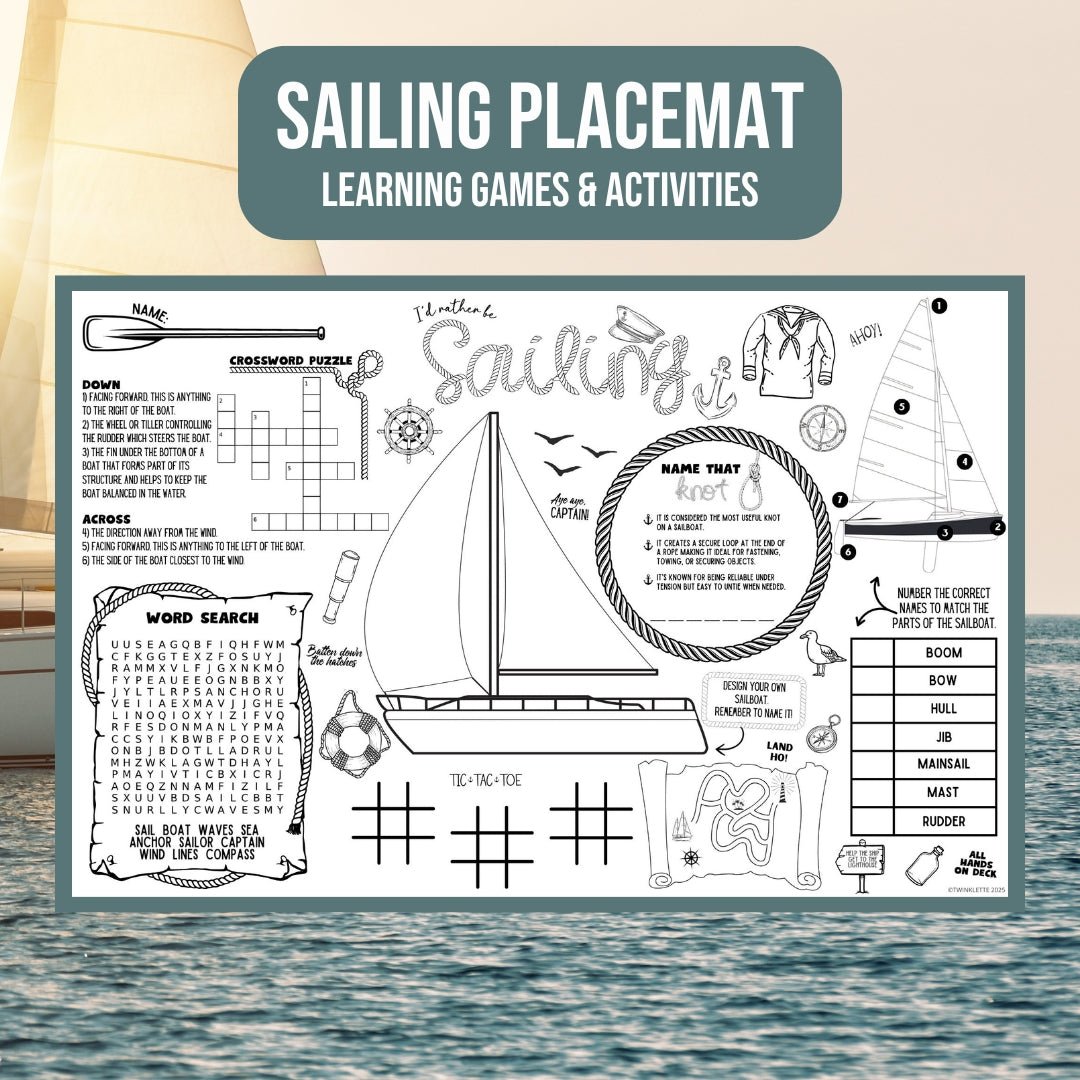 Sailing Placemat - Twinklette™
