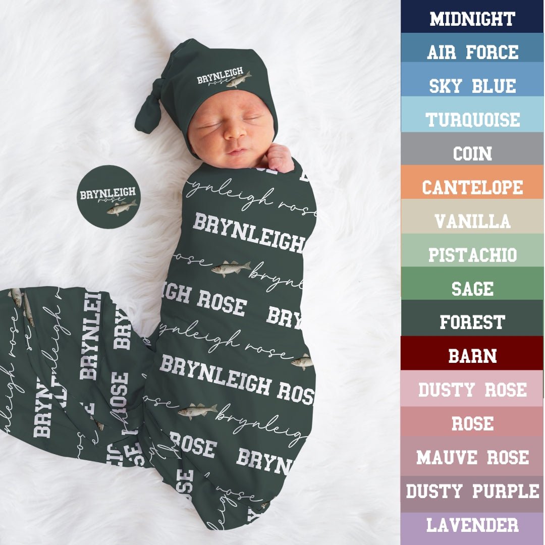 Striped Bass Baby Swaddle - Twinklette™