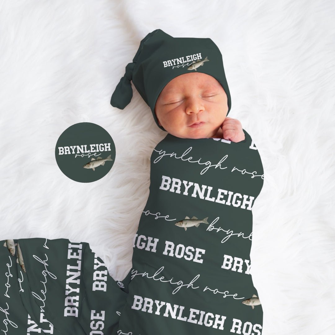 Striped Bass Baby Swaddle - Twinklette™
