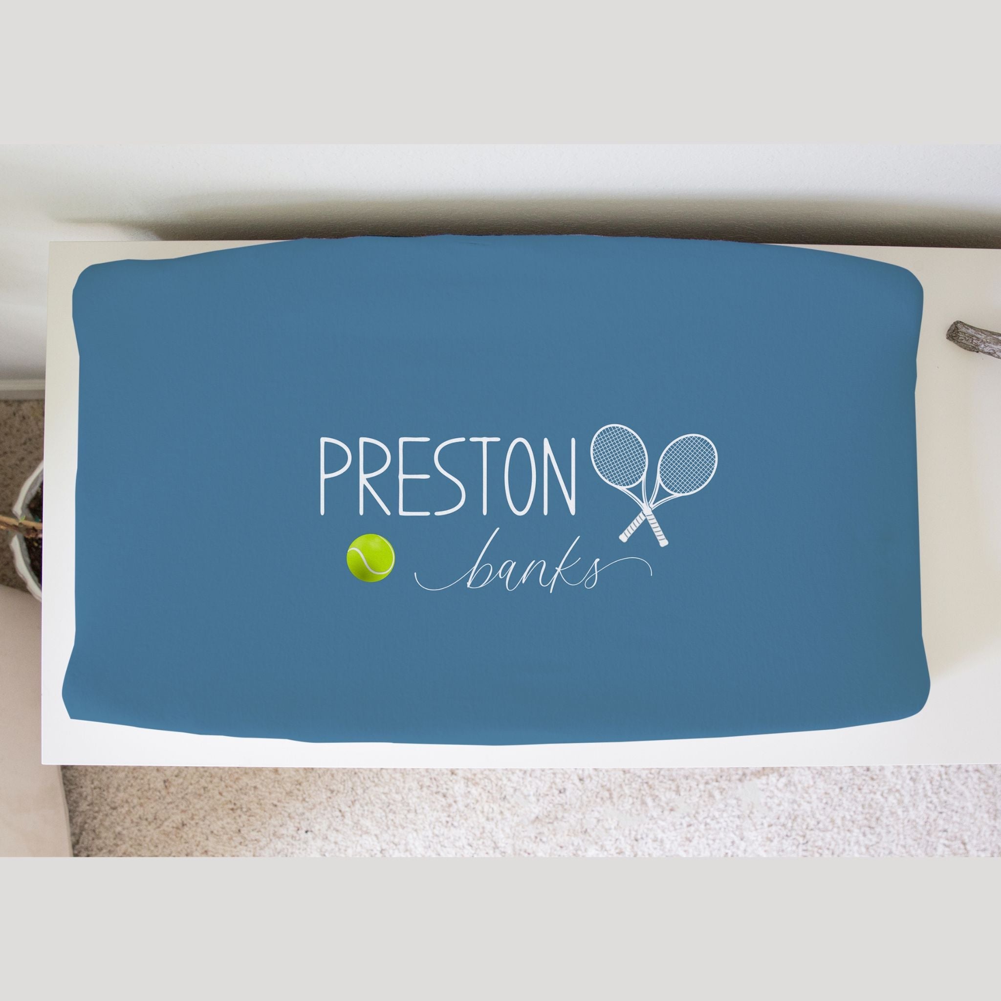 Tennis Changing Pad Cover - Twinklette™