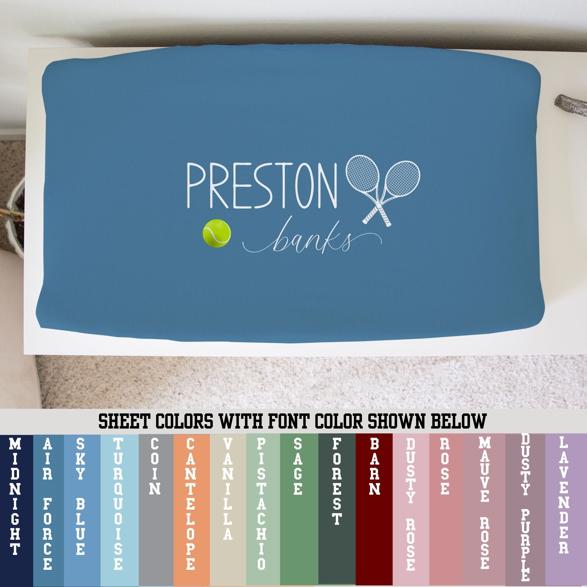 Tennis Changing Pad Cover - Twinklette™