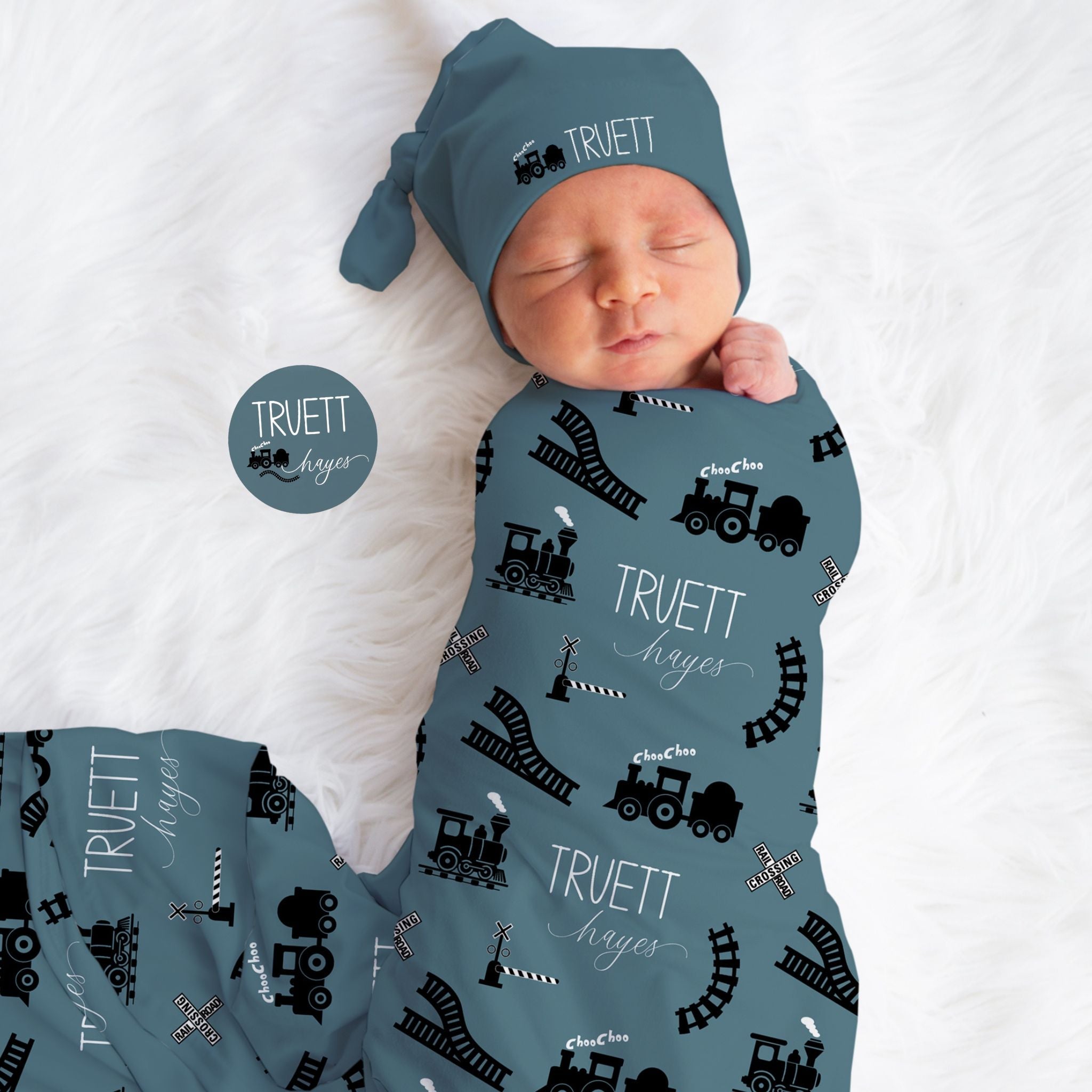 Train Swaddle Set - Twinklette™