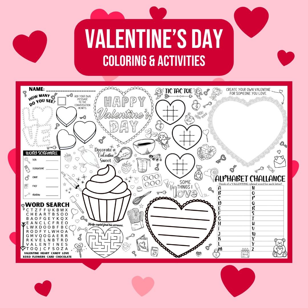 Valentine's Day Placemat - Twinklette™