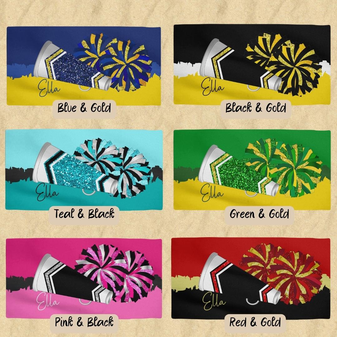 Cheer Poms Beach Towel (Premium) - Twinklette