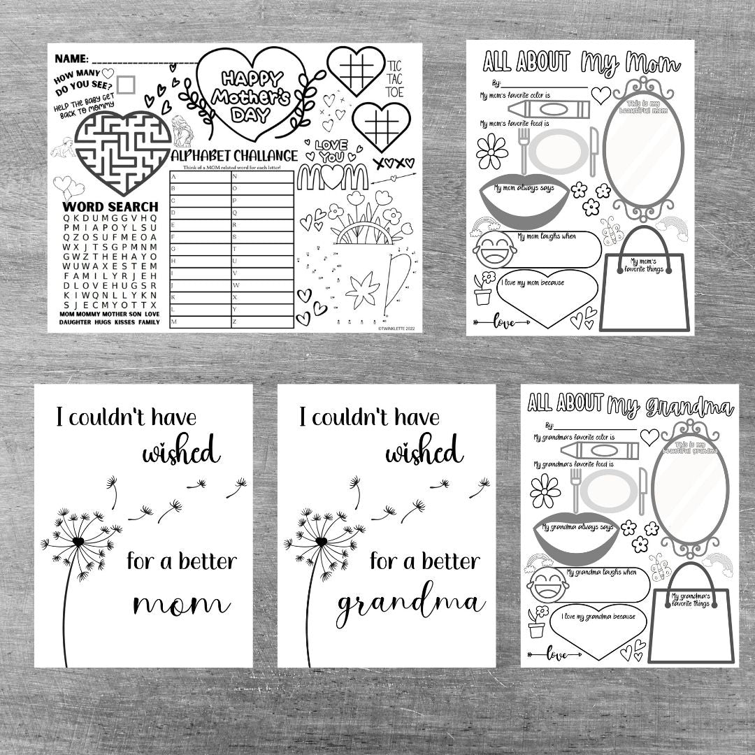 Mother's Day Craft Bundle - Twinklette
