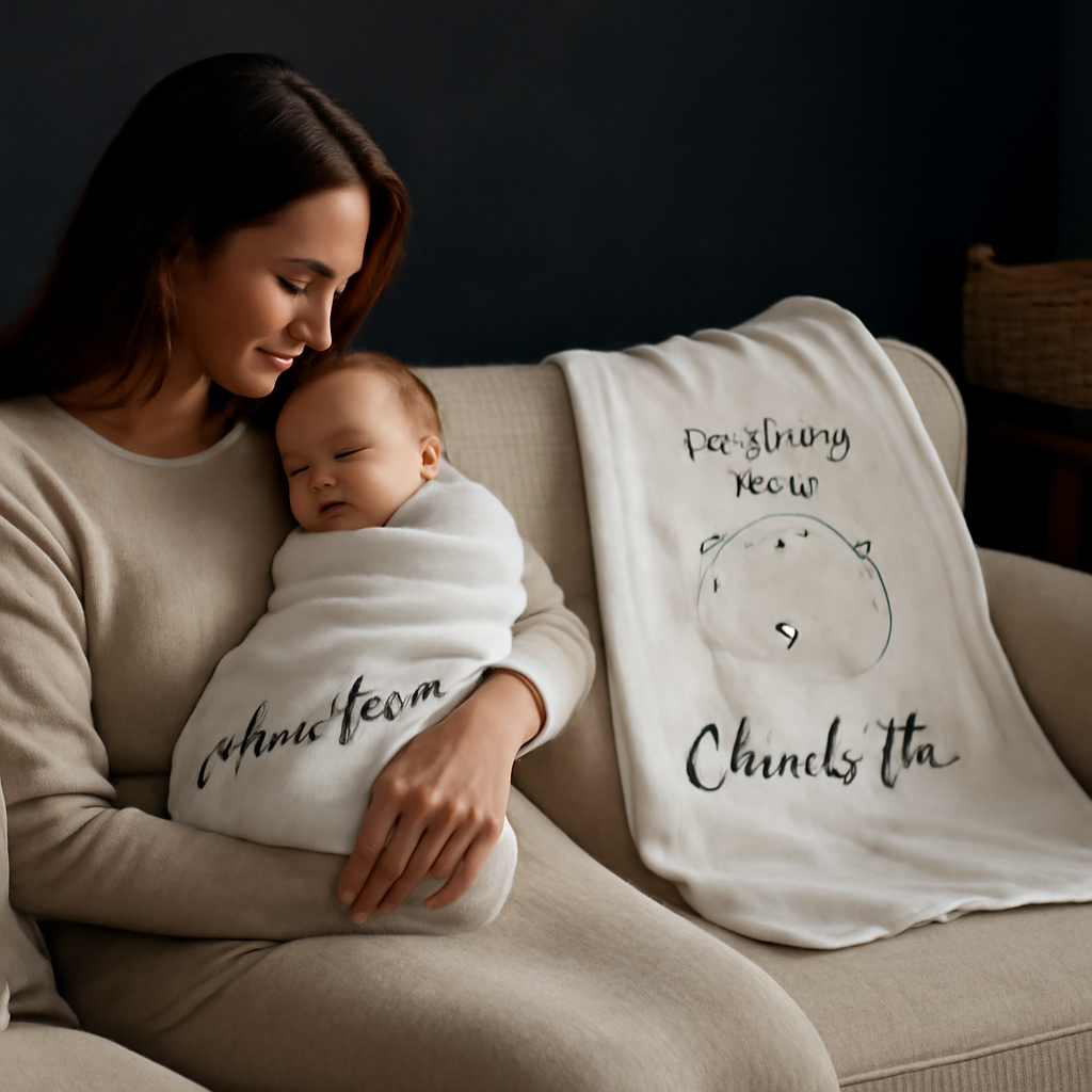 Personalized Baby Blankets & Swaddle Sets for Lasting Love