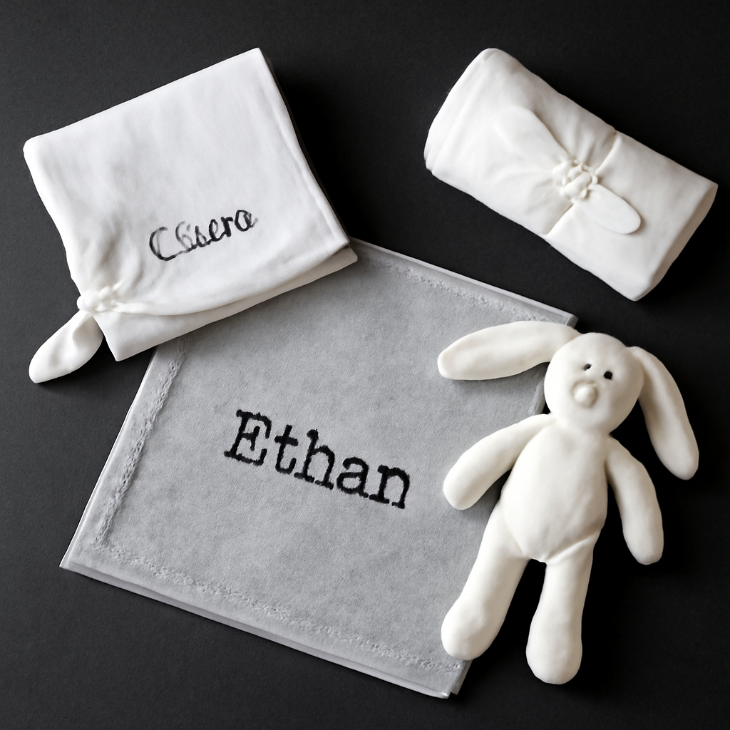Personalized Baby Blankets & Swaddle Sets for Newborn Joy