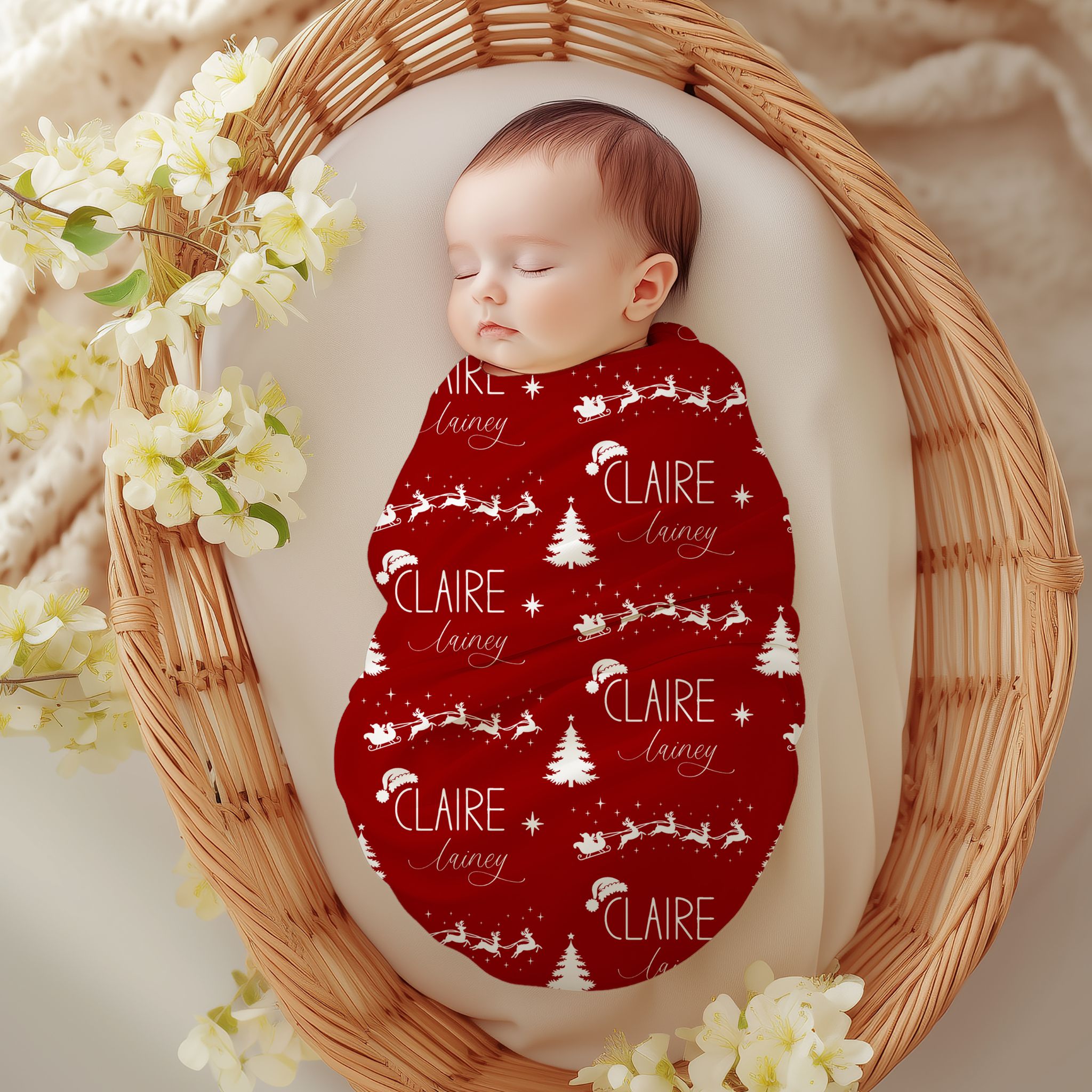 Santa Baby Swaddle Bundle