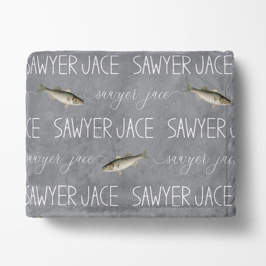 Fish Name Blanket