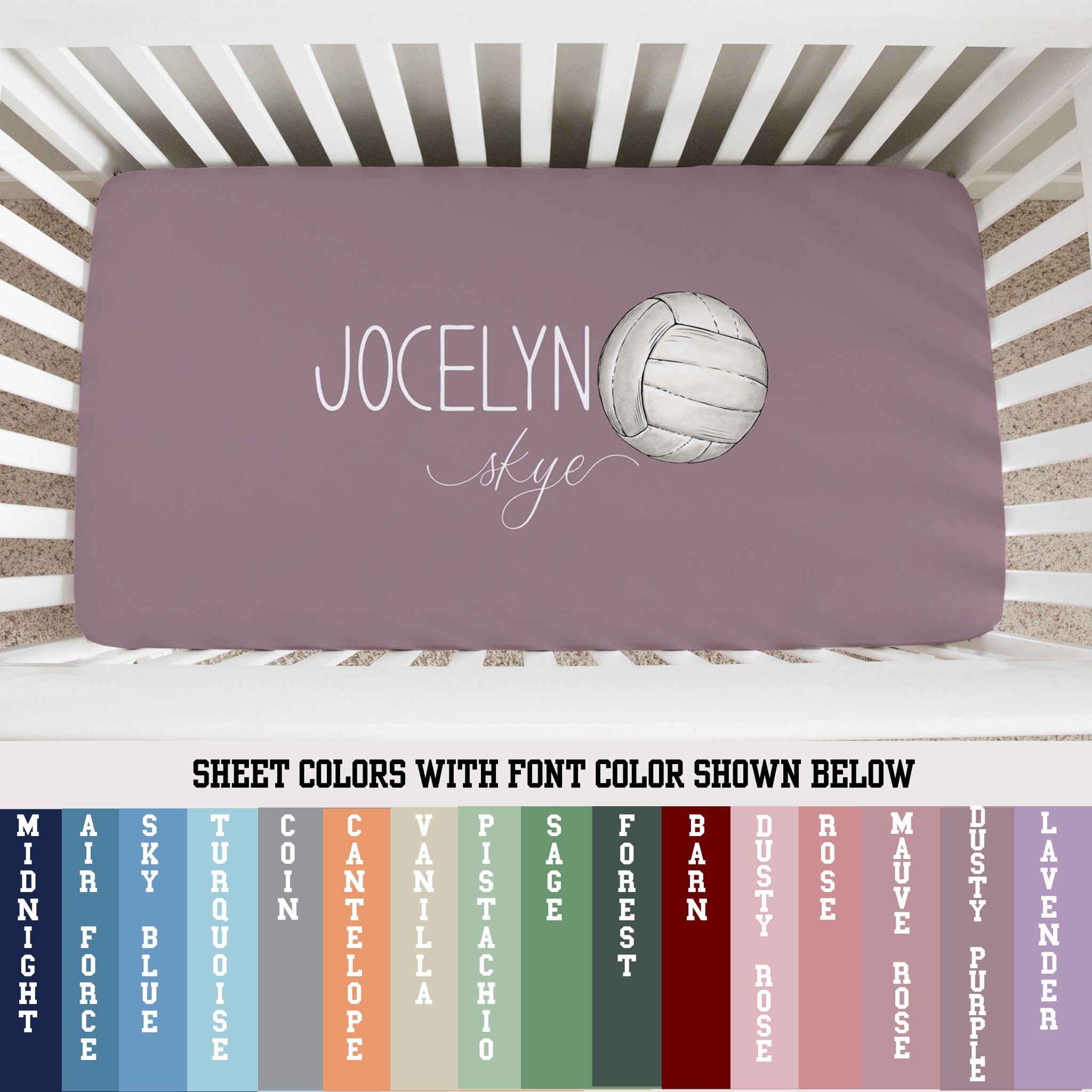 Volleyball Crib Sheet