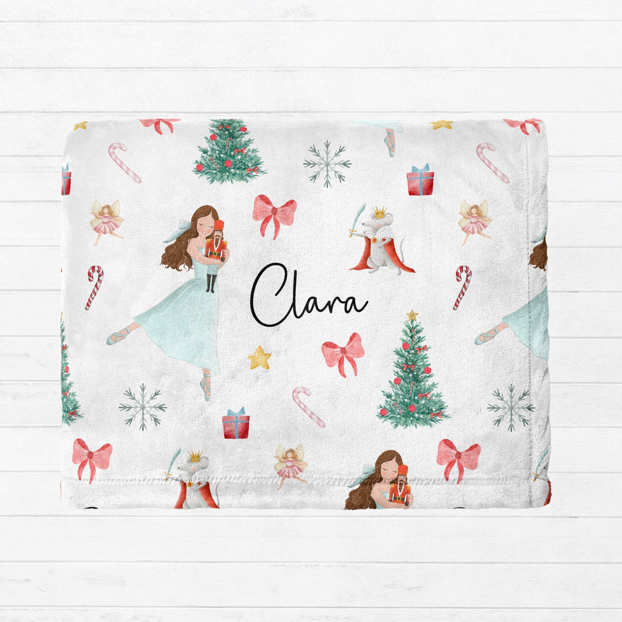 Personalized Nutcracker Blanket
