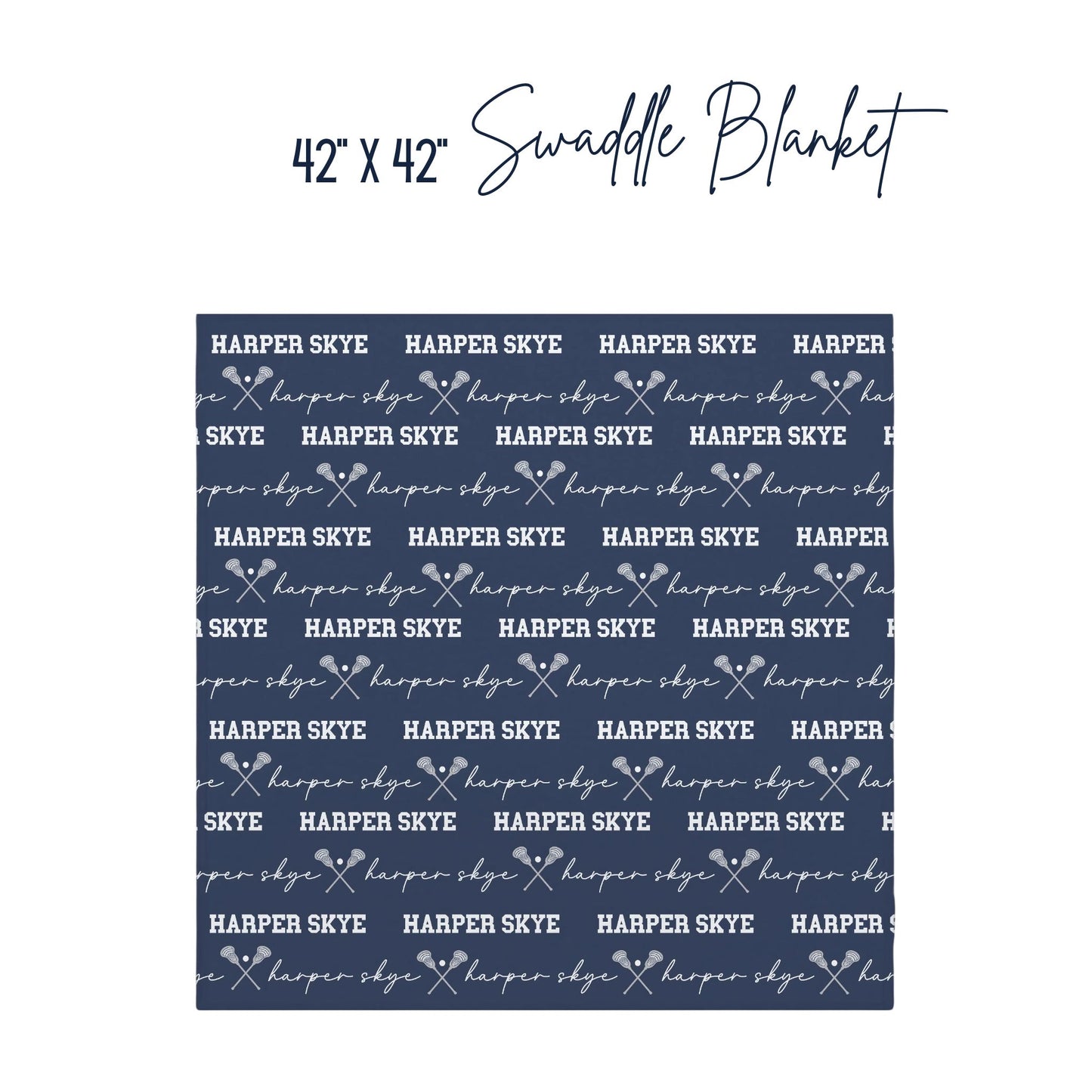Lacrosse Baby Swaddle Set
