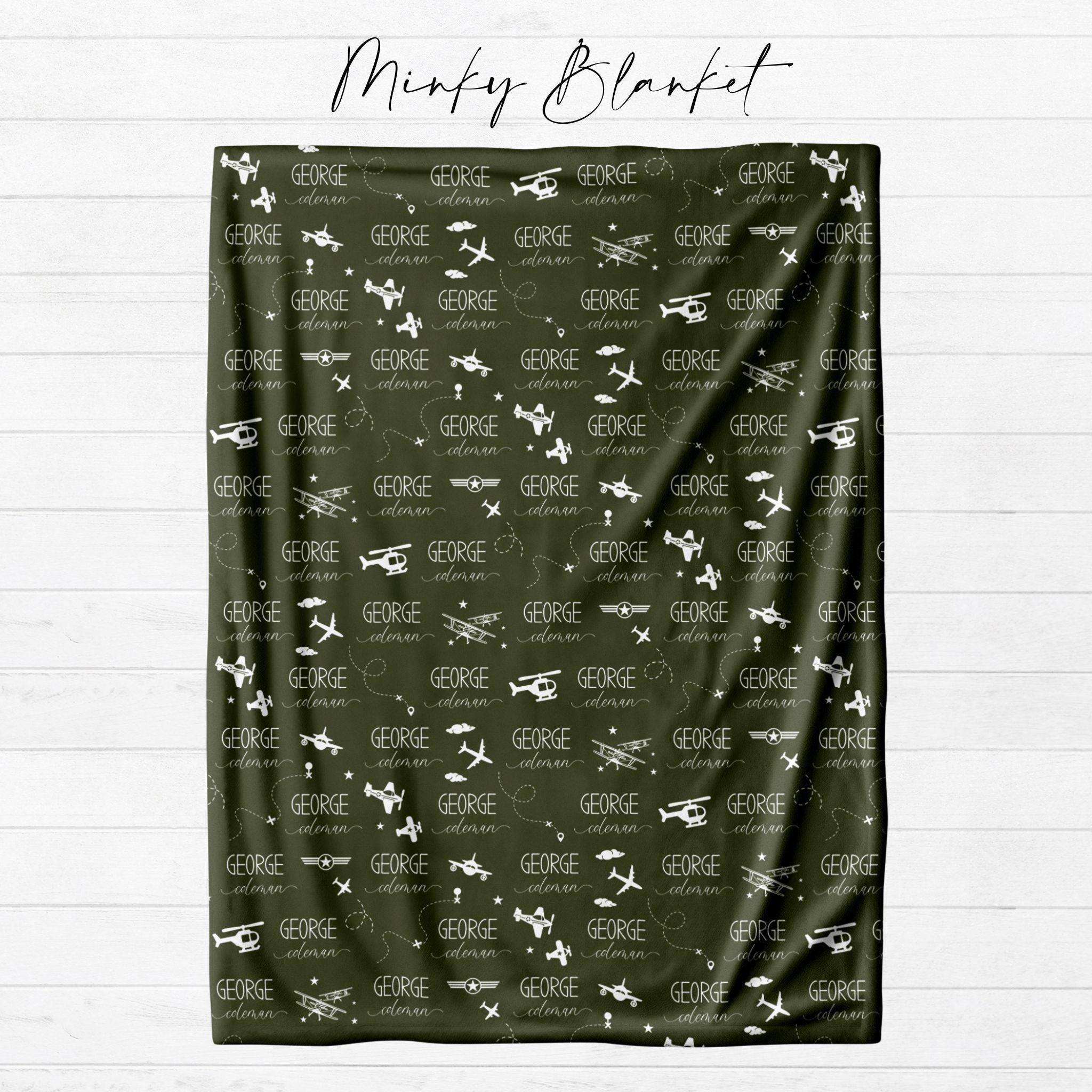 Airplane Kids Blanket - Twinklette™