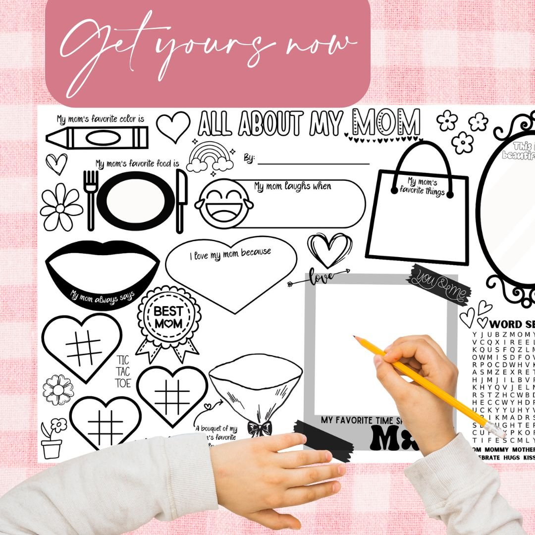 All About Mom Placemat - Twinklette™
