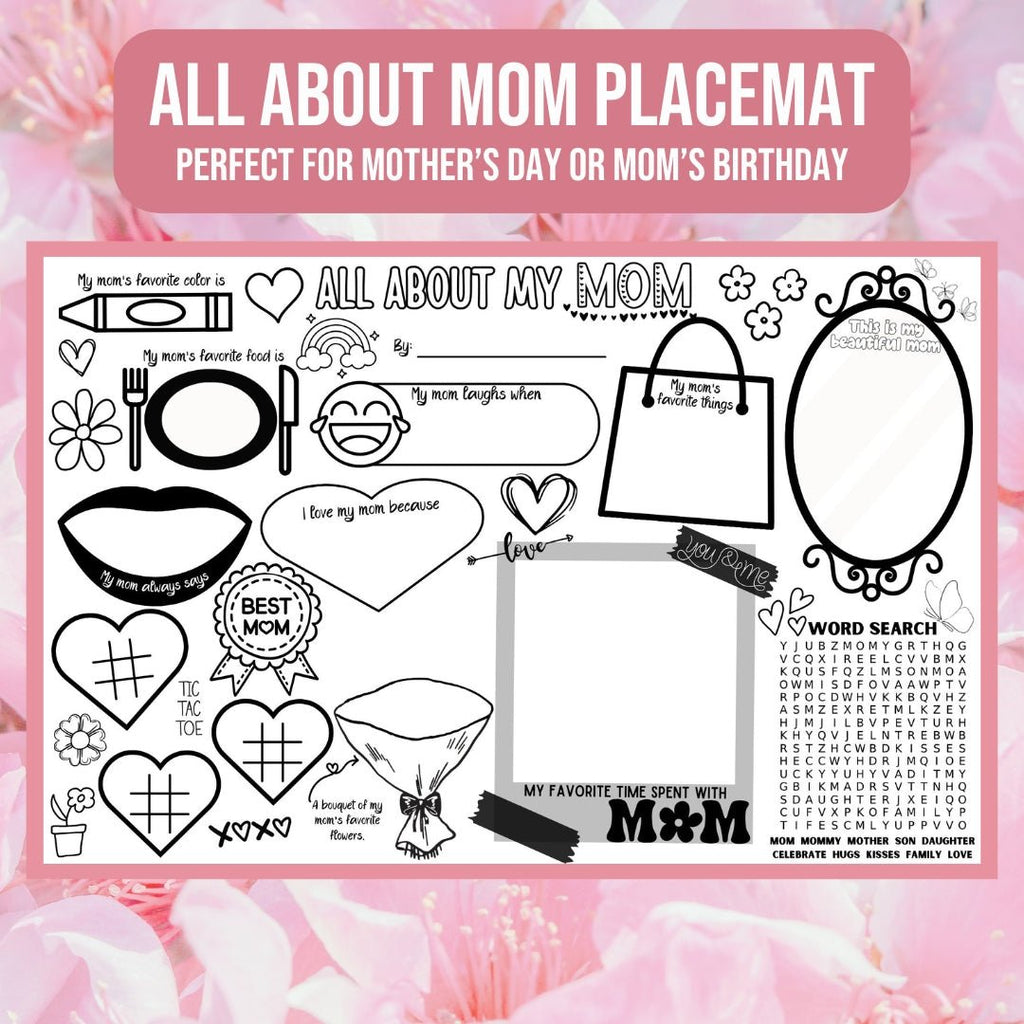 All About Mom Placemat - Twinklette™