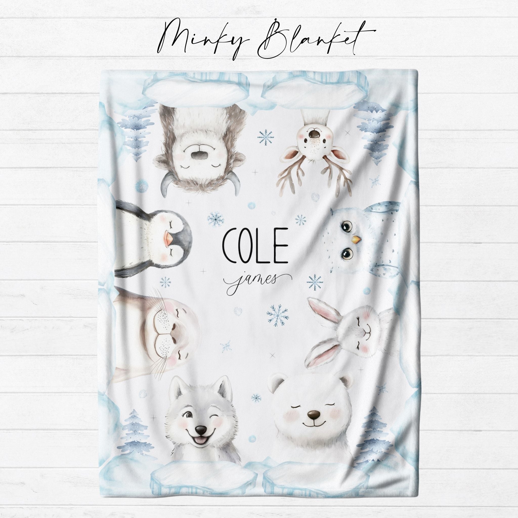 Arctic Animals Blanket - Twinklette™